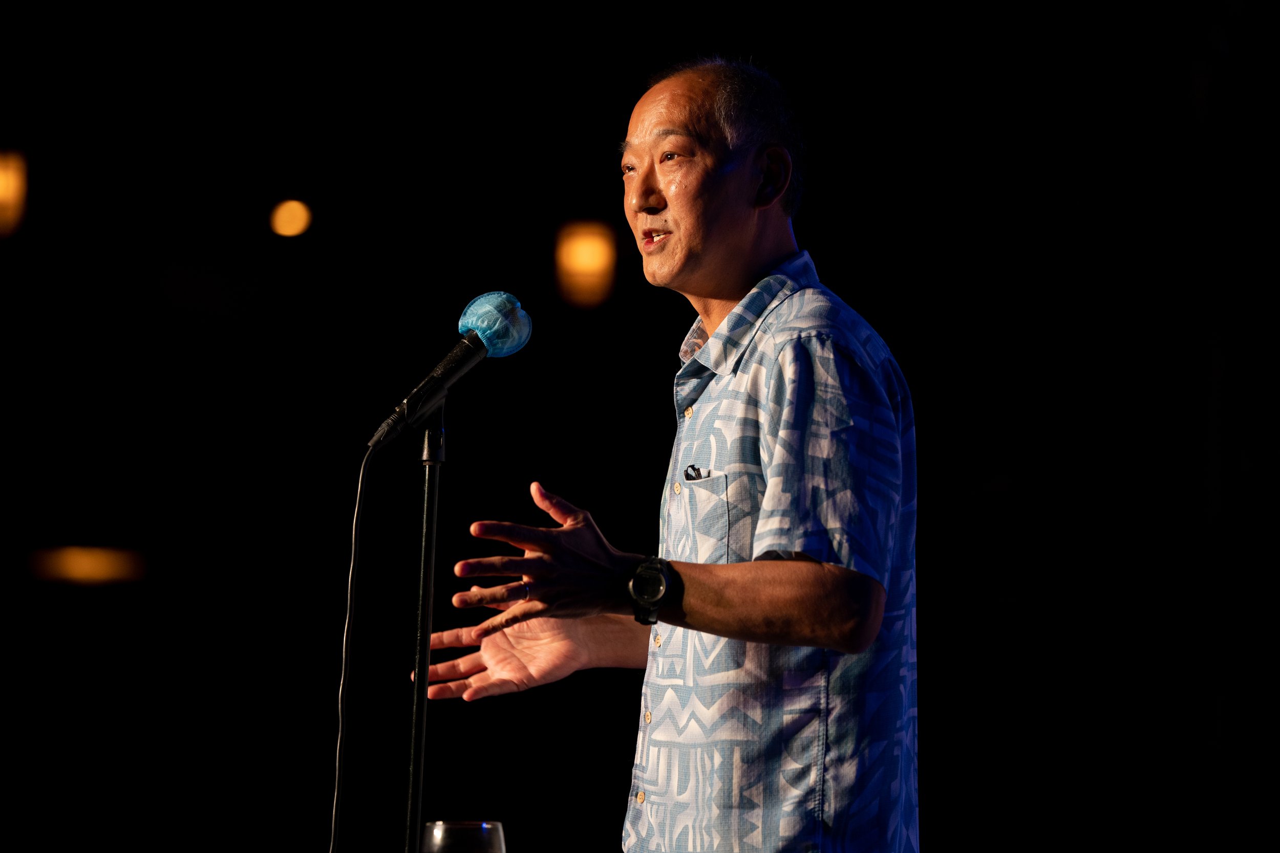  Mathematician Ken Ono shares his story at Proton Prom.  