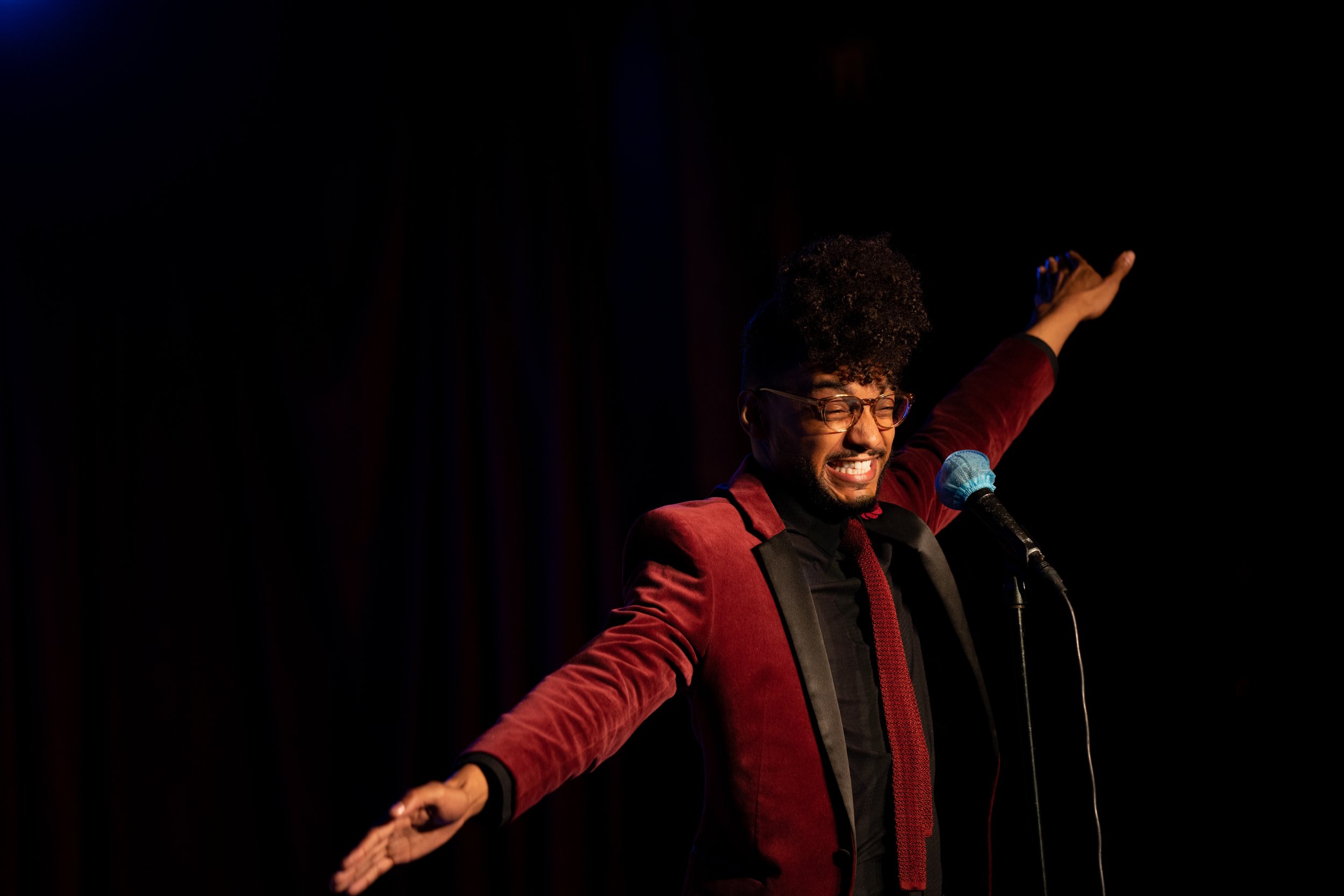  Science journalist Nicholas St. Fleur shares his story at Proton Prom.  