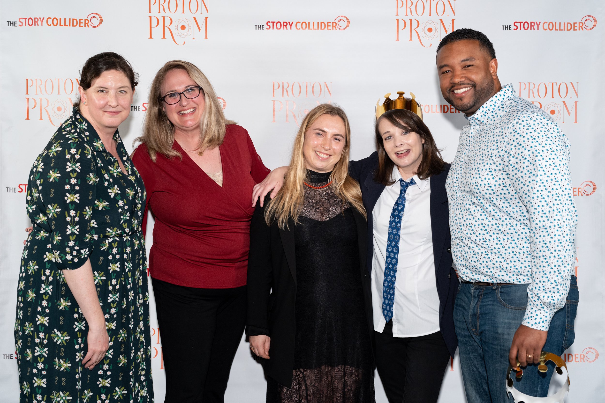  From left to right: Managing Director Ann-Marie Lonsdale, Operations Manager Lindsay Cooper, Managing Producer Misha Gajewski, Executive Director Erin Barker, Seattle Producer Juan Carlos Martinez Jr.  