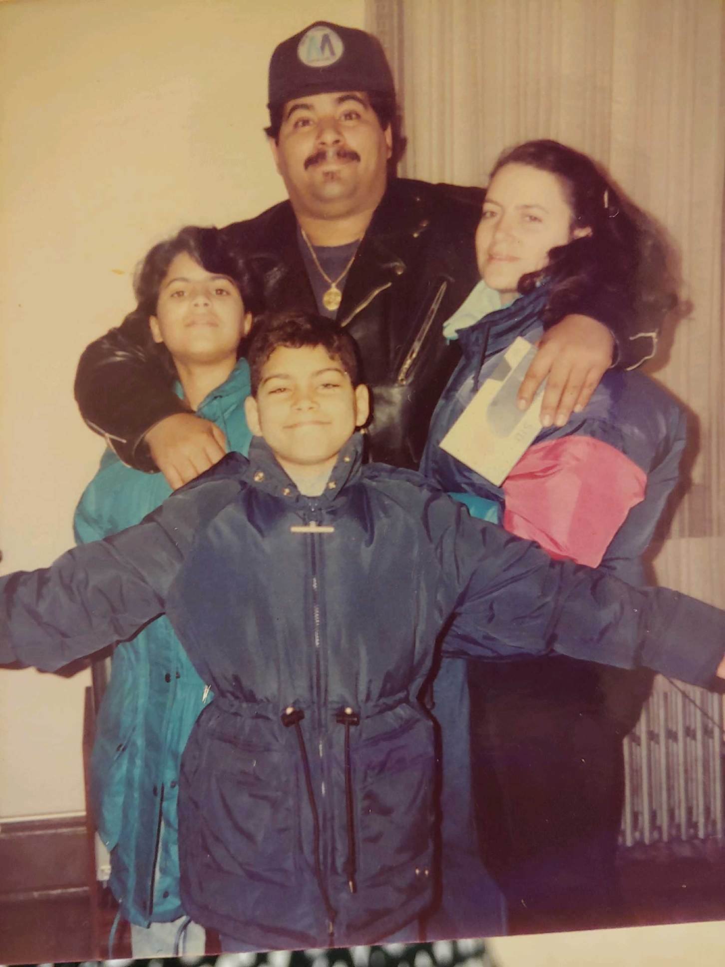  Raul Fernandez as a child with his family. Photo courtesy of Raul Fernandez. 