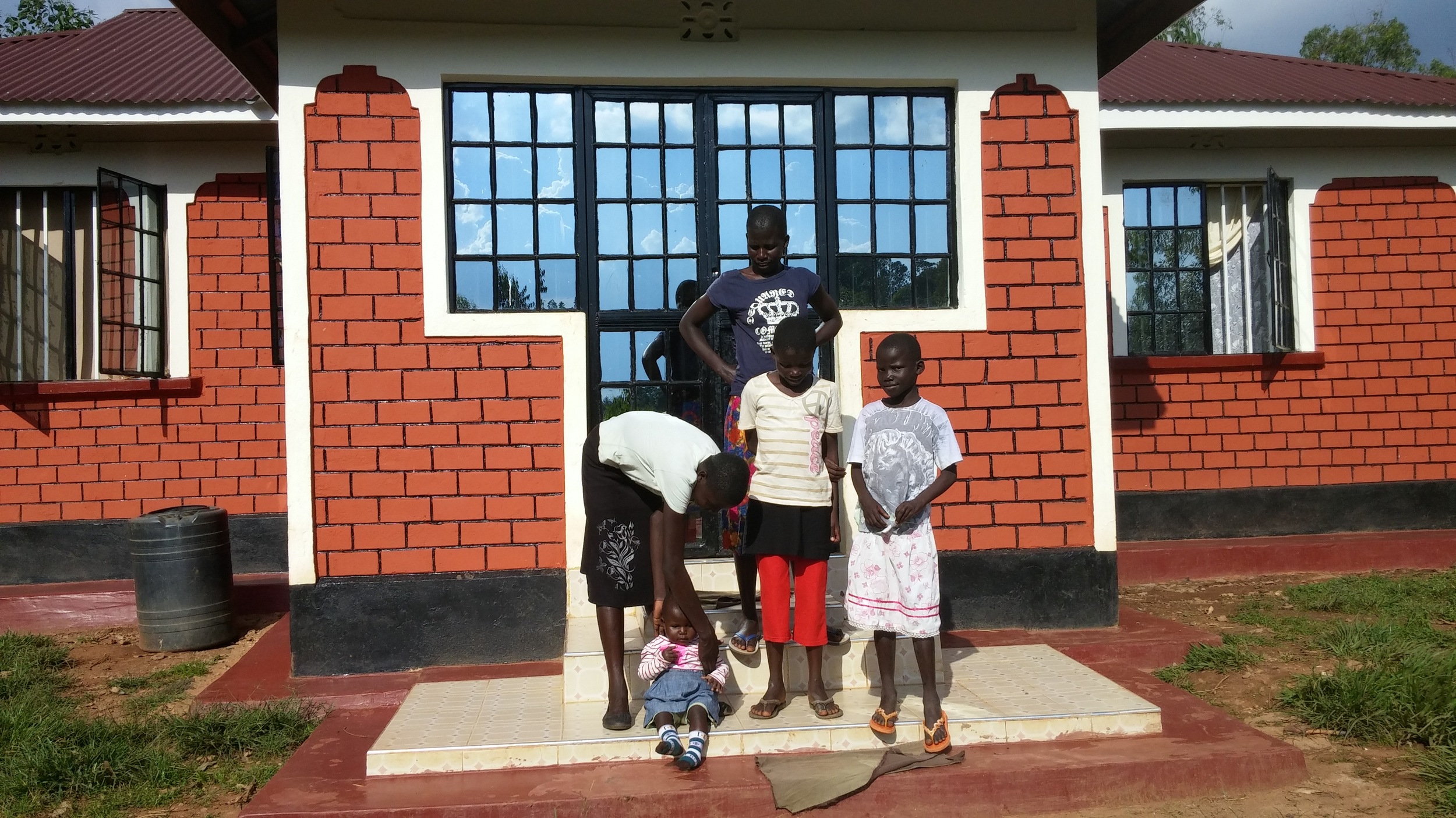Demar's new home was made possible thru sustainable agri-practices