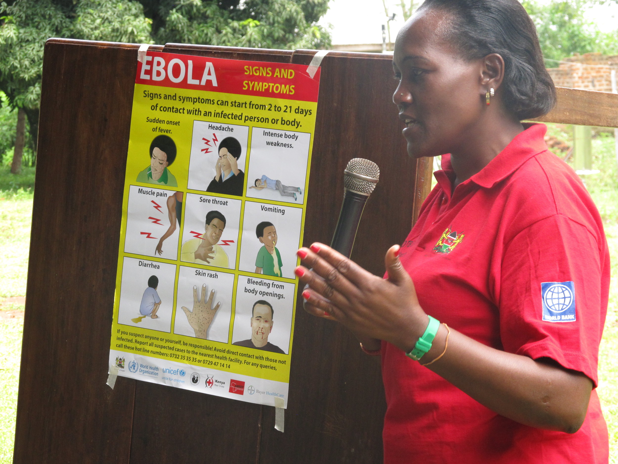 Ebola training.
