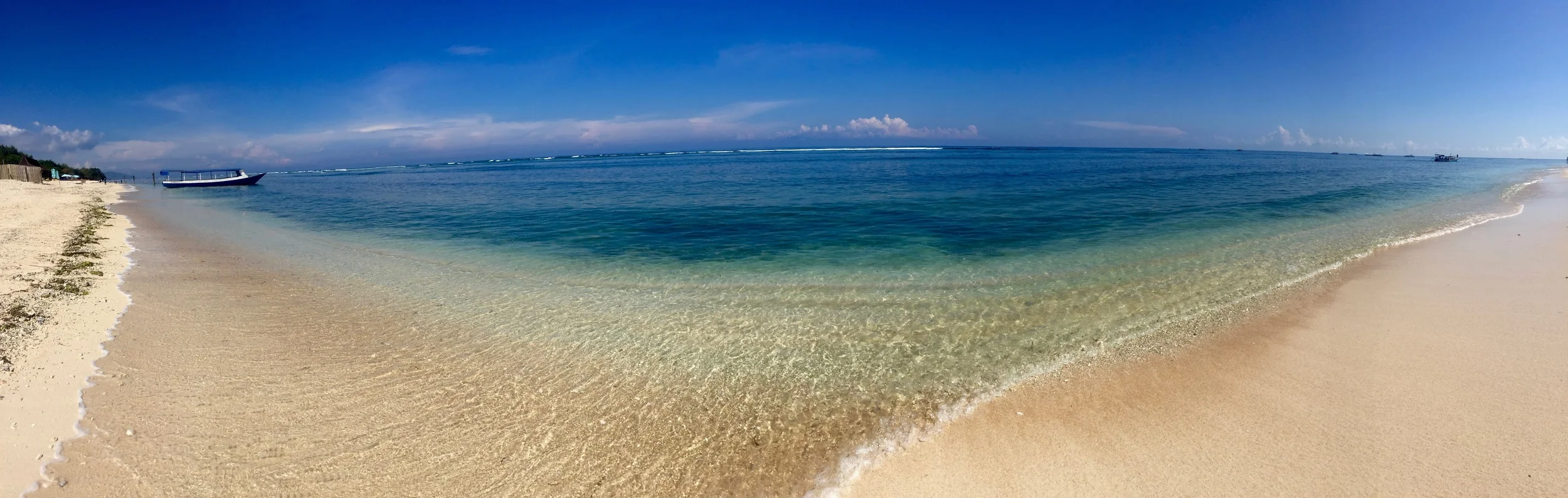 North Western coast of Gili Trawangan
