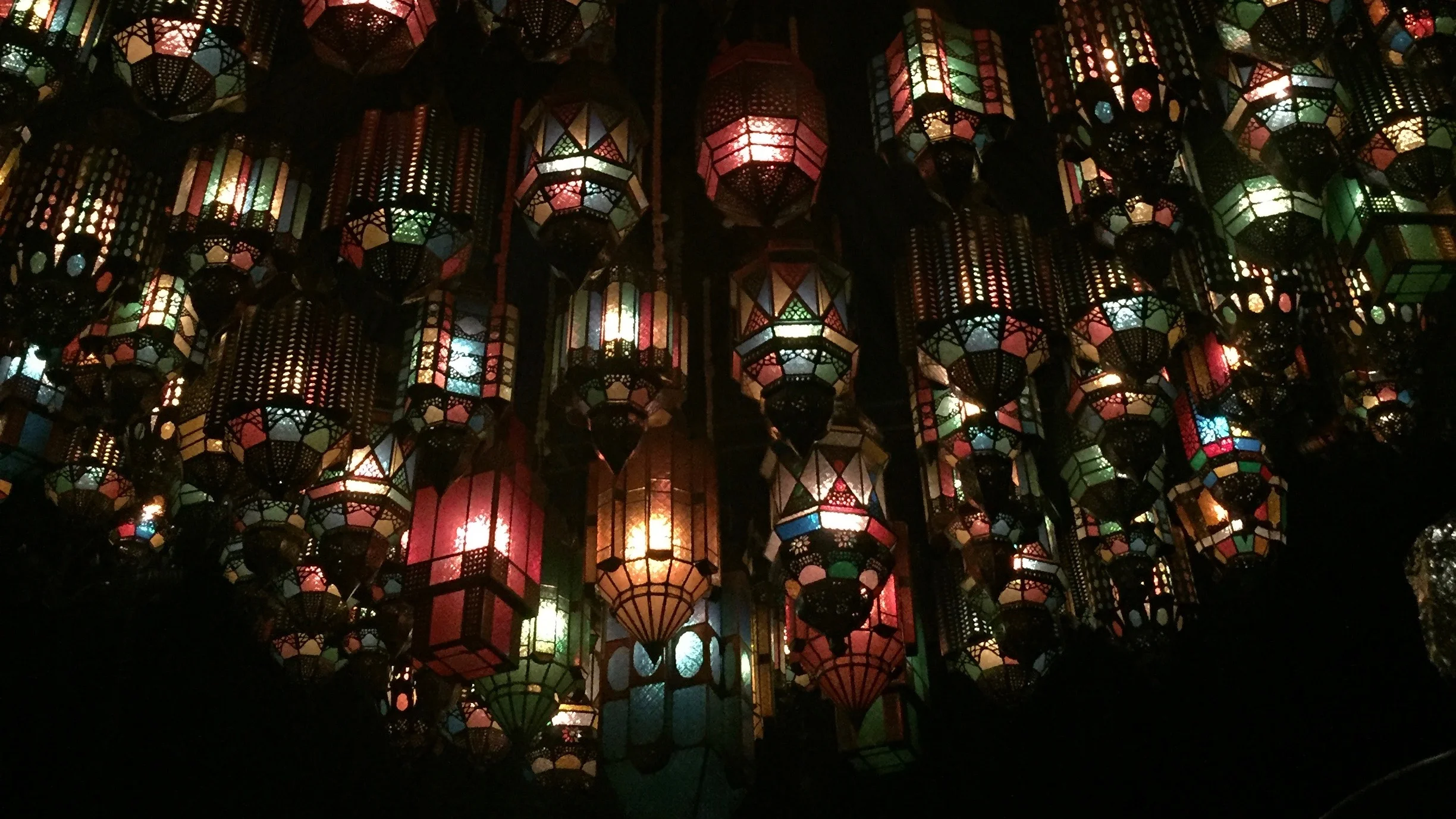 Lanterns in Kemang, South Jakarta
