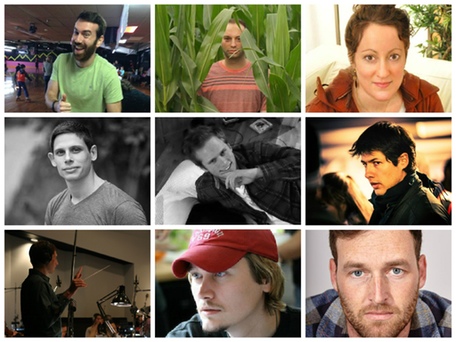 Top left to bottom right: Sean Kenealy, Eric Silvera, Lori Balaban, Eli Samuel, Alex Nordenson, Daniel Herrera, Kevin Prockup, Jared Balog, Miles Soboleski