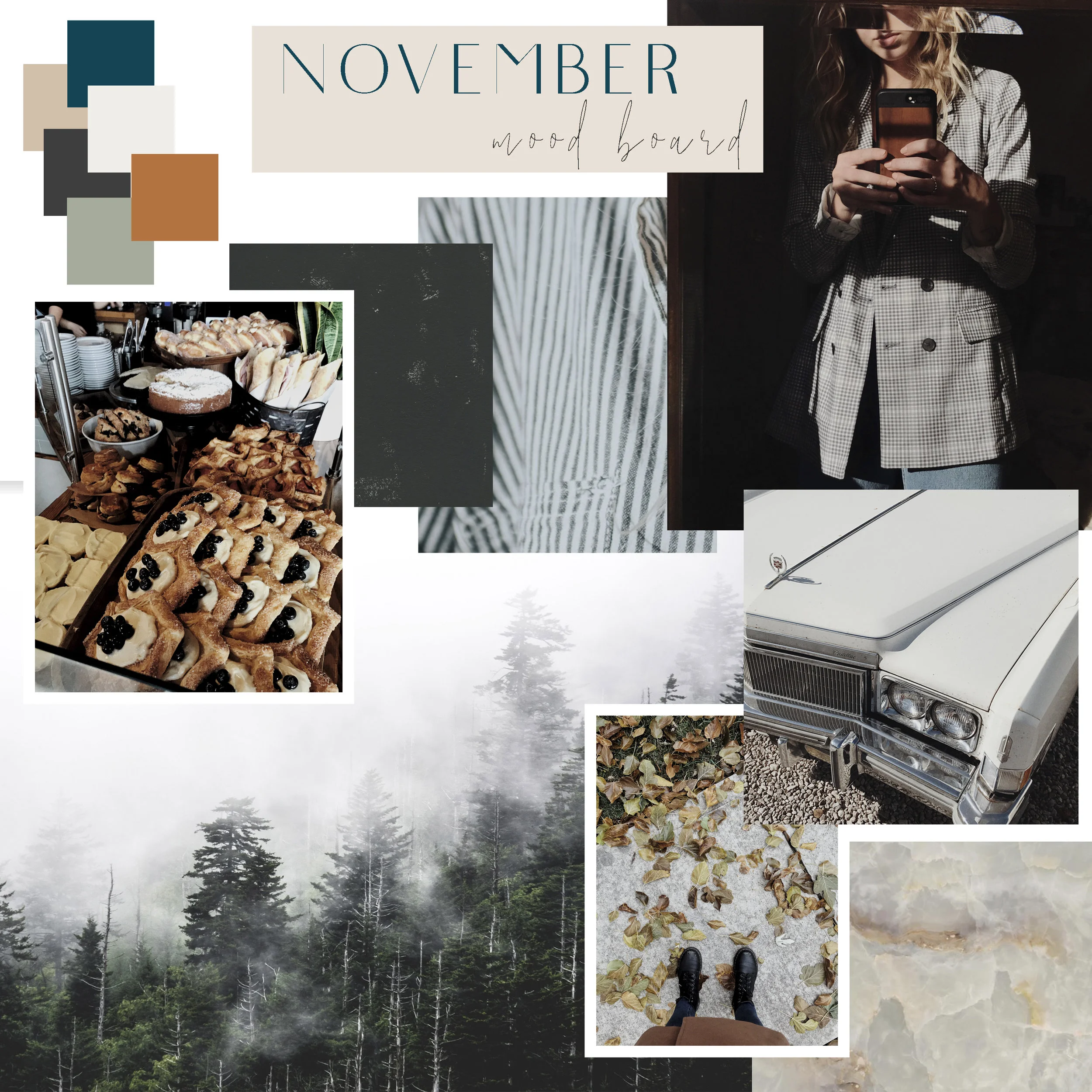 November Mood Board and a Few Survival Tools