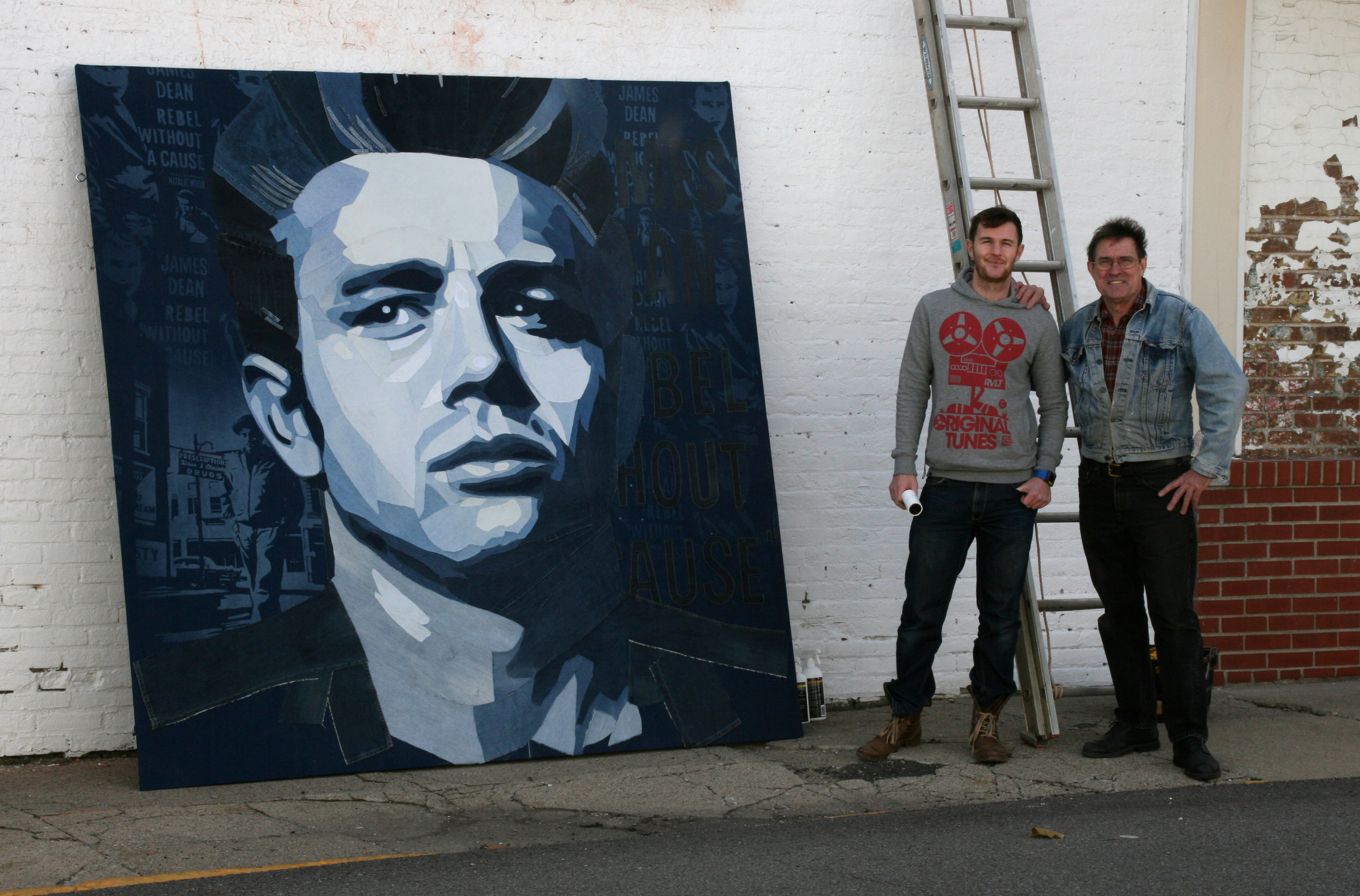 Ian with Museum Director and James Dean historian David Loehr