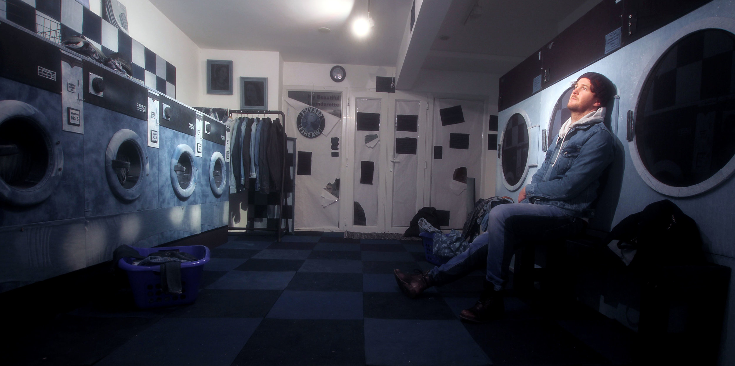 The Launderette Installation at the Catto Gallery, London