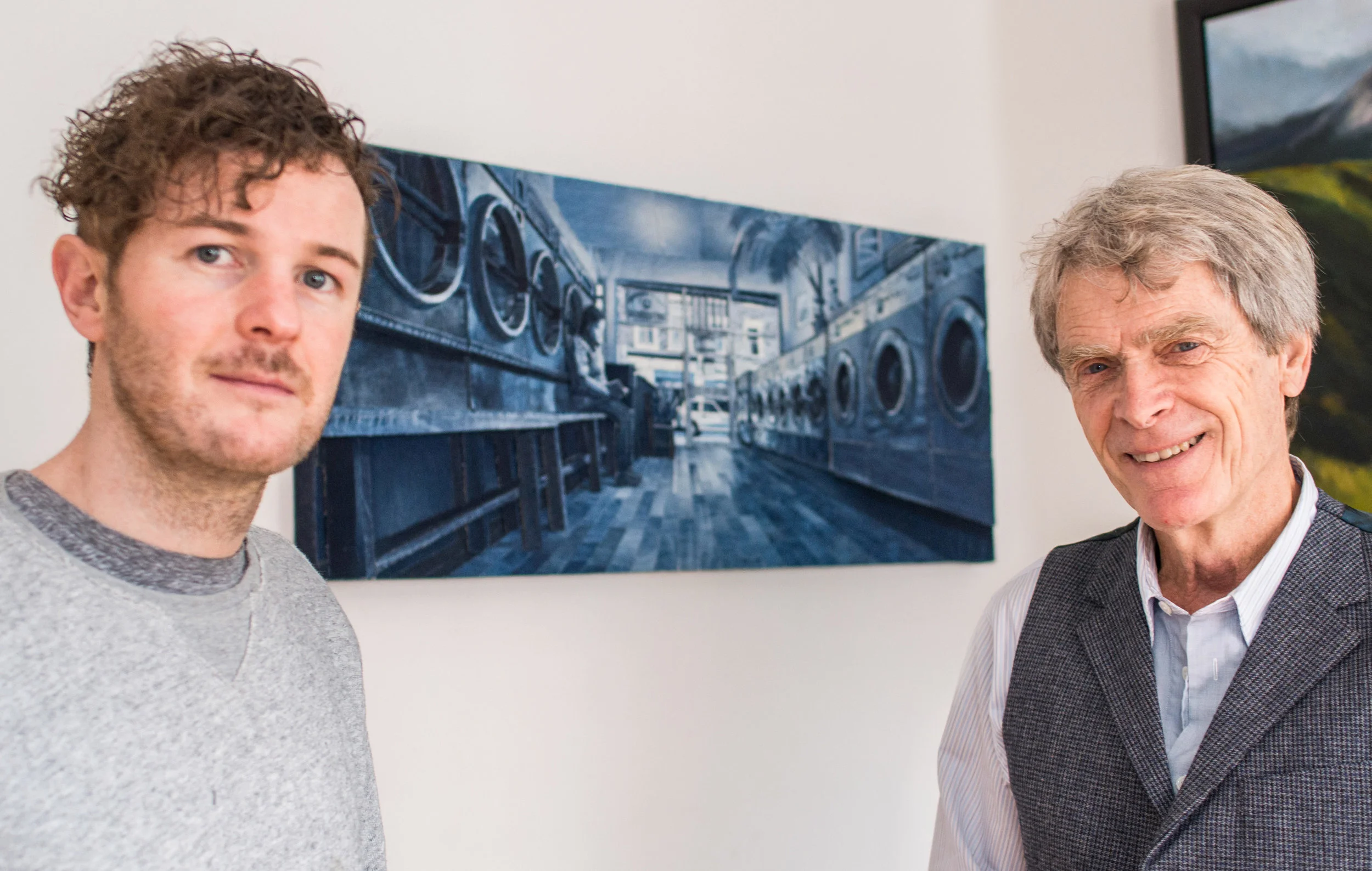 Ian Berry with Sir John Hegarty
