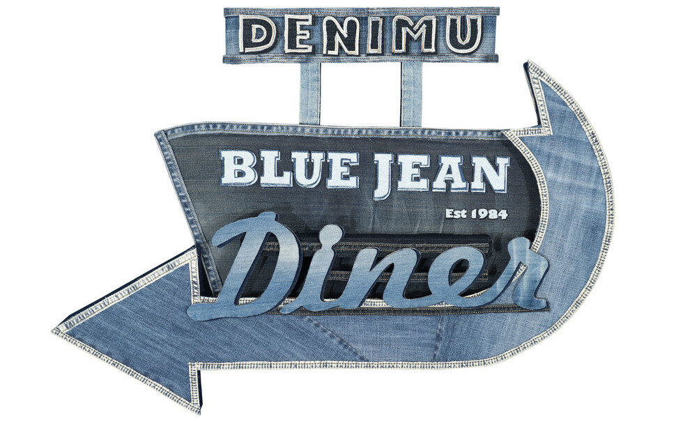 part of the Blue Jeans Diner installation 
