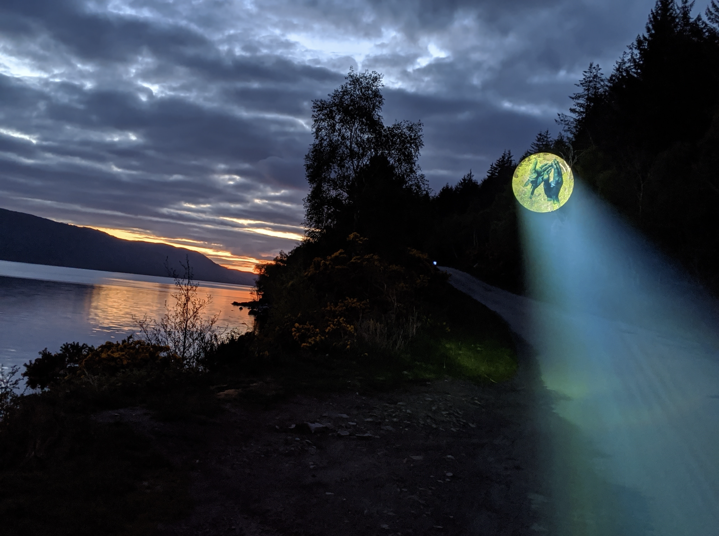  Loch Ness Projection   www.iclapfor.com  