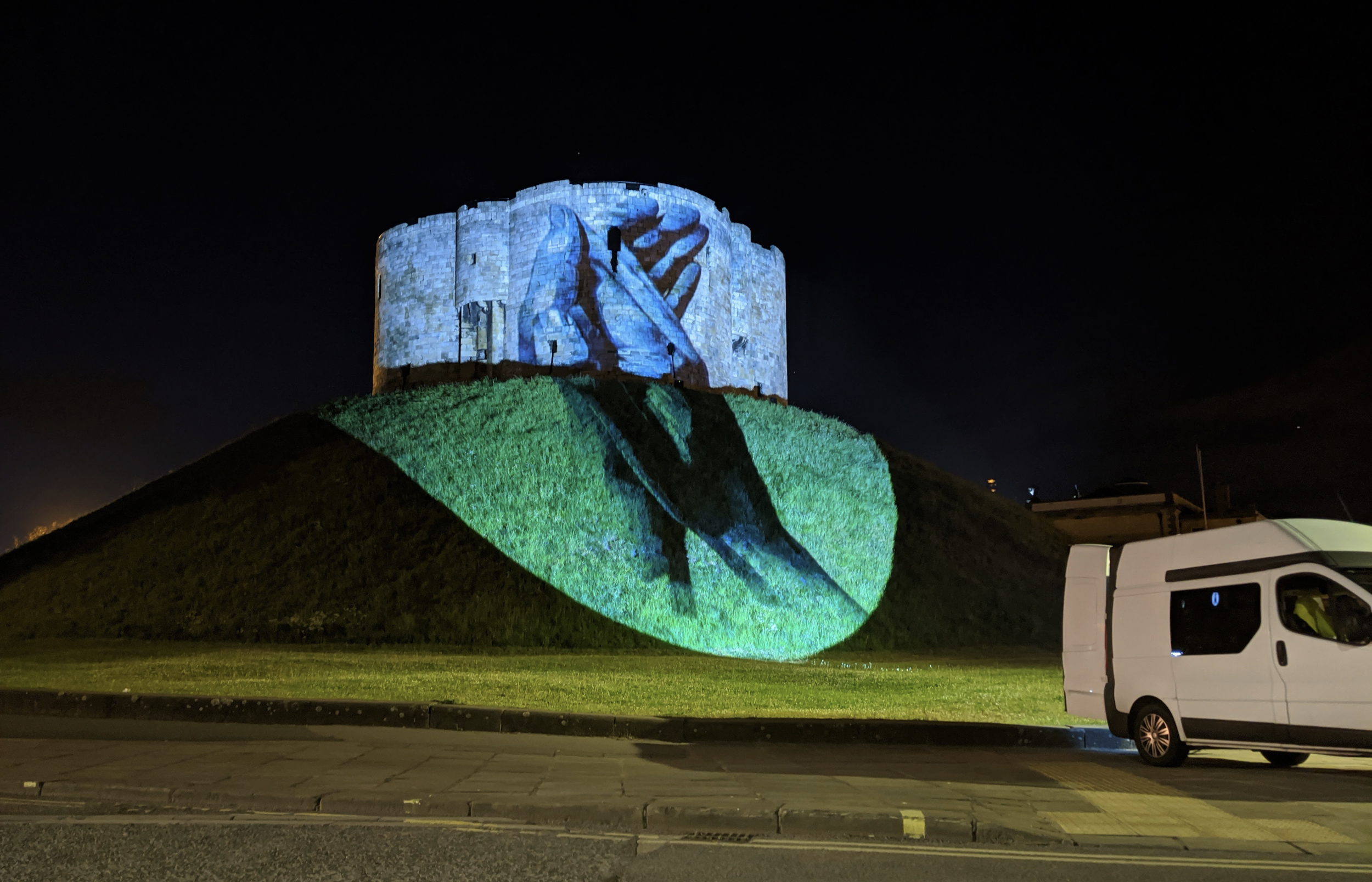  York Castle Projection   www.iclapfor.com  