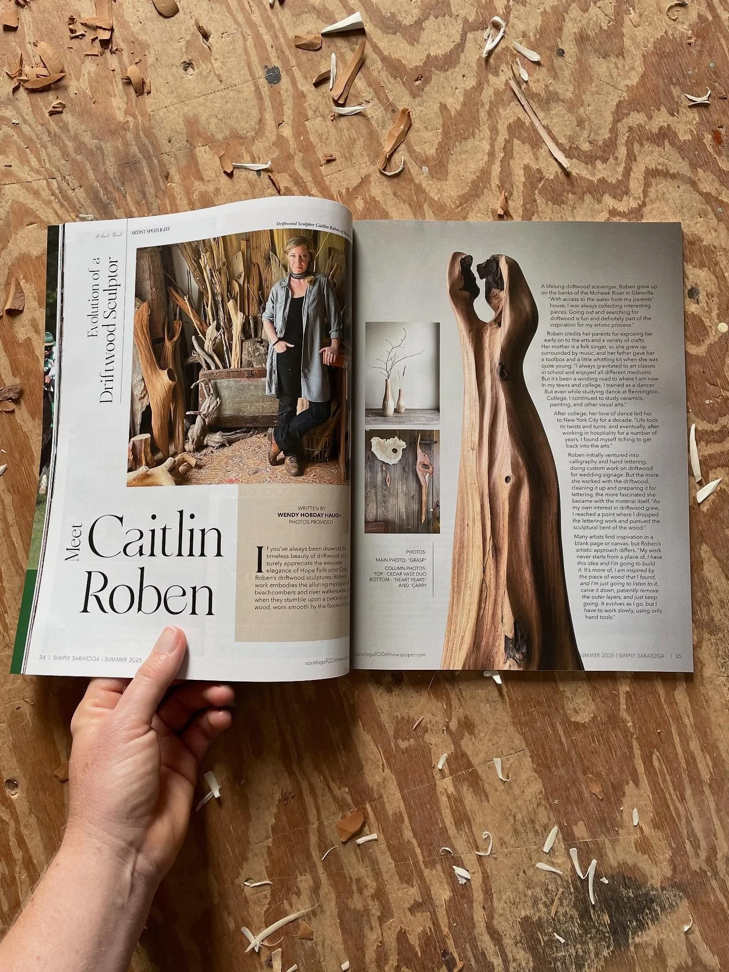 I&rsquo;m incredibly flattered and honored to have had a wonderful local writer want to tell my story. Can&rsquo;t believe it! You can find it in the summer issue of Saratoga Today / Simply Saratoga, and I&rsquo;ll link it here. Big thanks to Wendy a