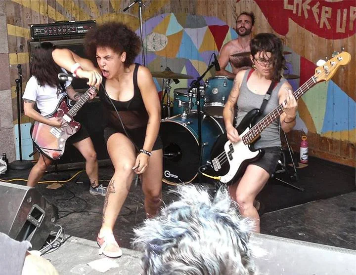 Hey GAGC-
New contributor Jess Meany here with a quick story. I had a good spell of a hangover this past weekend and thought to myself “I’m going to sit in the dark and put together a playlist of the most brutal and badass female-powered hardcore bands I know.” I wanted to put something together that was really going to fuel what was left of my afternoon. So here it is. I dedicate this playlist to finding the deepest, most worthless corners of your mind and rattling them awake. Thanks to Krista Ciminera , the vocal mastermind behind Sorrows to help me build this playlist, and to Meg for humoring me in posting this bad girl up. Not all bands on the list are currently active, but many are and there’s still some great archives online of everyone on the list. Hope everyone found a new favorite band! Go ahead and post some of your own favorite aggressively awesome and talented female musicians in the comments section–I need something to listen to for the rest of the week.
01. Arm Candy - Hysterics
02. White Collar Crime - F-Minus
03. Don’t Look Down on Me - Dead Ups
04. Change Your Mind - SORROWS NYXHC
05. Leave Me Alone - Hysterics
06. The Failure - Unhinged
07. KloNoPiNata - Black Fork
08. Trapped - Death First
09. Gaining Force - In School
10. New Generation - Nausea
11. Pummeling the Deceased - Rats in the Walls
12. Pitchforks and Torches - Replica
13. Illusion Won Again - Even Worse
14. Obasilisco (The Basilisk) - La Misma
15. Nerd in the Pit - Zombie Dogs
16. Near Dark, Lebenden Toten
17. Mas Alla… - Permanent Ruin
18. Downtown - Girls Interrupted Scene
Download here: http://bit.ly/GAGCXHC
And for those who want more reading material and blogs covering rad female hardcore bands:
femalefrontedhardcore.tumblr.com
fuckyeahwomeninpunk.tumblr.com punkwoc.tumblr.com
Later,
Jess
(photo of Replica from AKROPUNK )