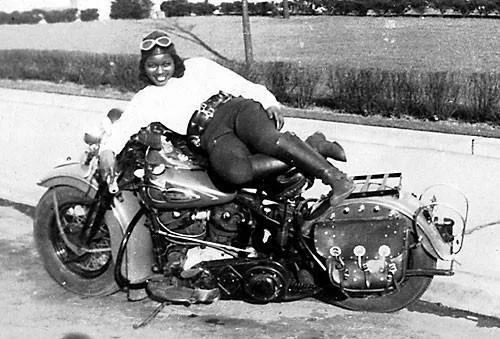 Got a Girl Crush On: Bessie Stringfield the Motorcycle Queen of Miami
“Known as the Motorcycle Queen of Miami, Bessie Stringfield started riding when she was 16 . She was the first African-American woman to travel cross-country solo, and she did it at age 19 in 1929, riding a 1928 Indian Scout. Bessie traveled through all of the lower 48 states during the ’30s and ’40s at a time when the country was rife with prejudice and hatred. She later rode in Europe, Brazil, and Haiti and during World War II she served as one of the few motorcycle dispatch riders for the United States military.”
(via amazonfeminist )