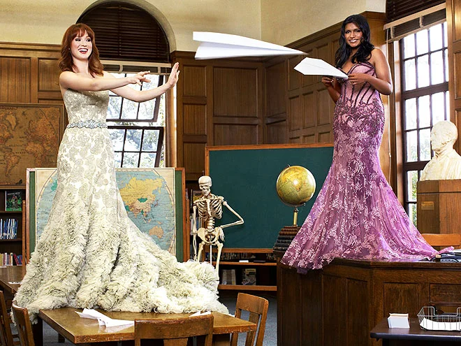 Got A Girl Crush On : Mindy Kaling & Ellie Kemper (from The Office)
imbeccable :
Being book smart didn’t help Kemper, a Princeton grad, when it came to Beauty 101. “I have learned to moisturize,” the 30-year-old star of The Office tells PEOPLE of what she’s picked up from Hollywood. As for costar Kaling, the fellow Ivy Leaguer – a Dartmouth alum – is ready to embrace beauty over brains: “I identify as a comedy writer, so to get compliments on appearance, that’s the nicest compliment – to be shallow!”
(via PEOPLE’s Most Beautiful 2011 )