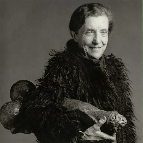 Got A Girl Crush On: Louise Bourgeois 1911-2010 . Photo by Robert Mapplethorpe , 1982.
She worked up until her death (of 98 FUCKING YEARS OLD!). A fantastic sculptress and a renaissance woman.
(via thegooglymoogly )