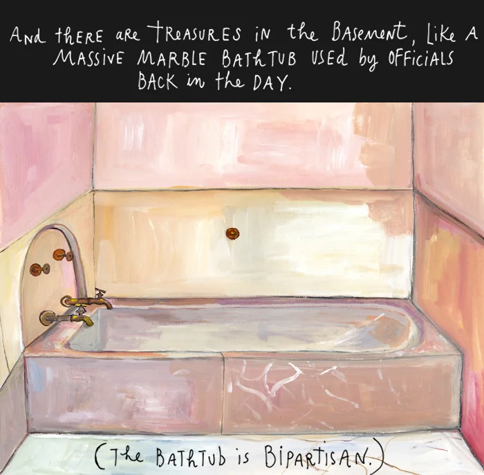 Got a girl crush on: Maira Kalman
Armed with wits drier than ever, Maira Kalman gives us an in-depth tour of the Capitol building. In this installment of And the Pursuit of Happiness titled “E Pluribus Unum” , she explores the beauty of a bicameral legislature.
(via And the Pursuit of Happiness Blog - NYTimes.com )
