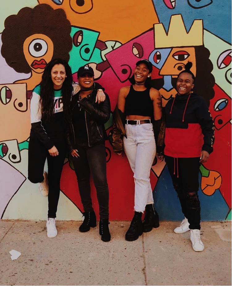 (L to R) Meghan, Noelle, Caity, Adair // Photo by @anthony_michael__