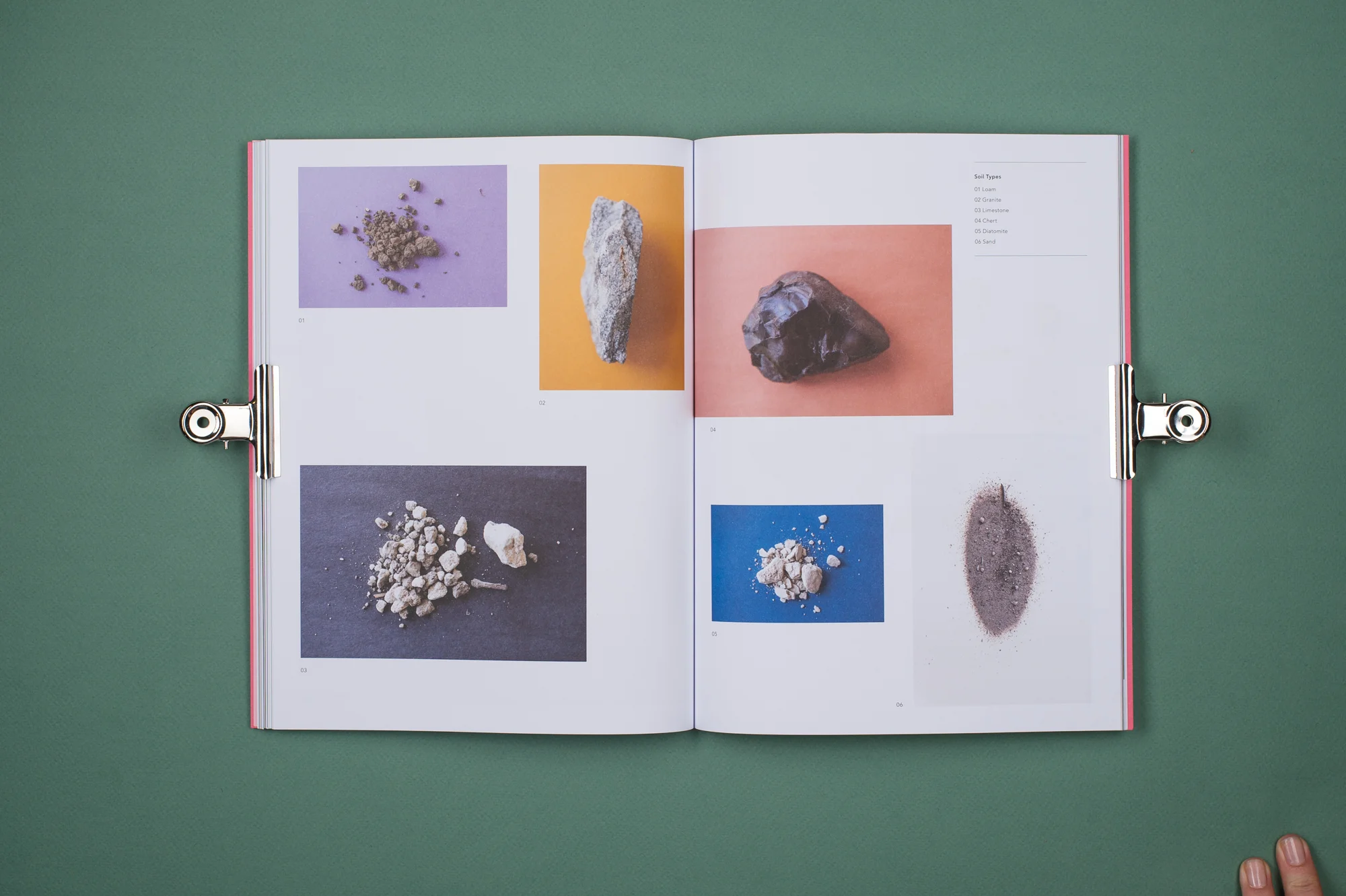 A spread from Issue 1 of Above Sea Level . Photo by Addie Chinn.