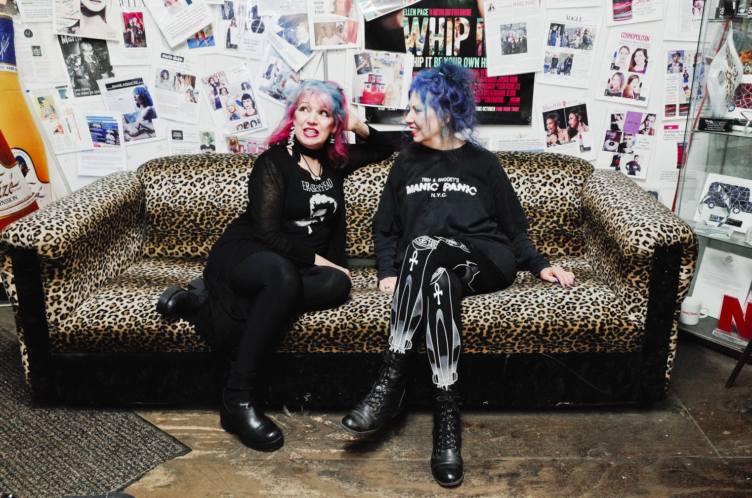 Tish (left) and Snooky (right) Bellomo