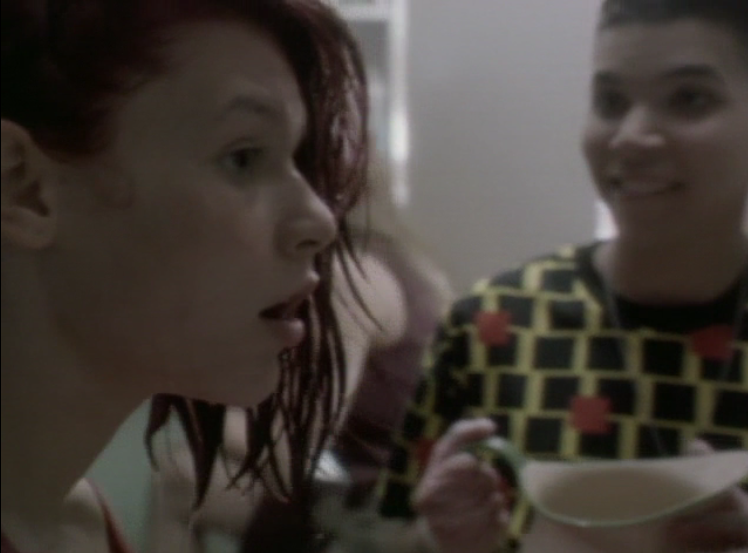 Angela Chase (Claire Danes) dyes her hair red as an act of rebellion in the pilot episode of My So-Called Life (1994)