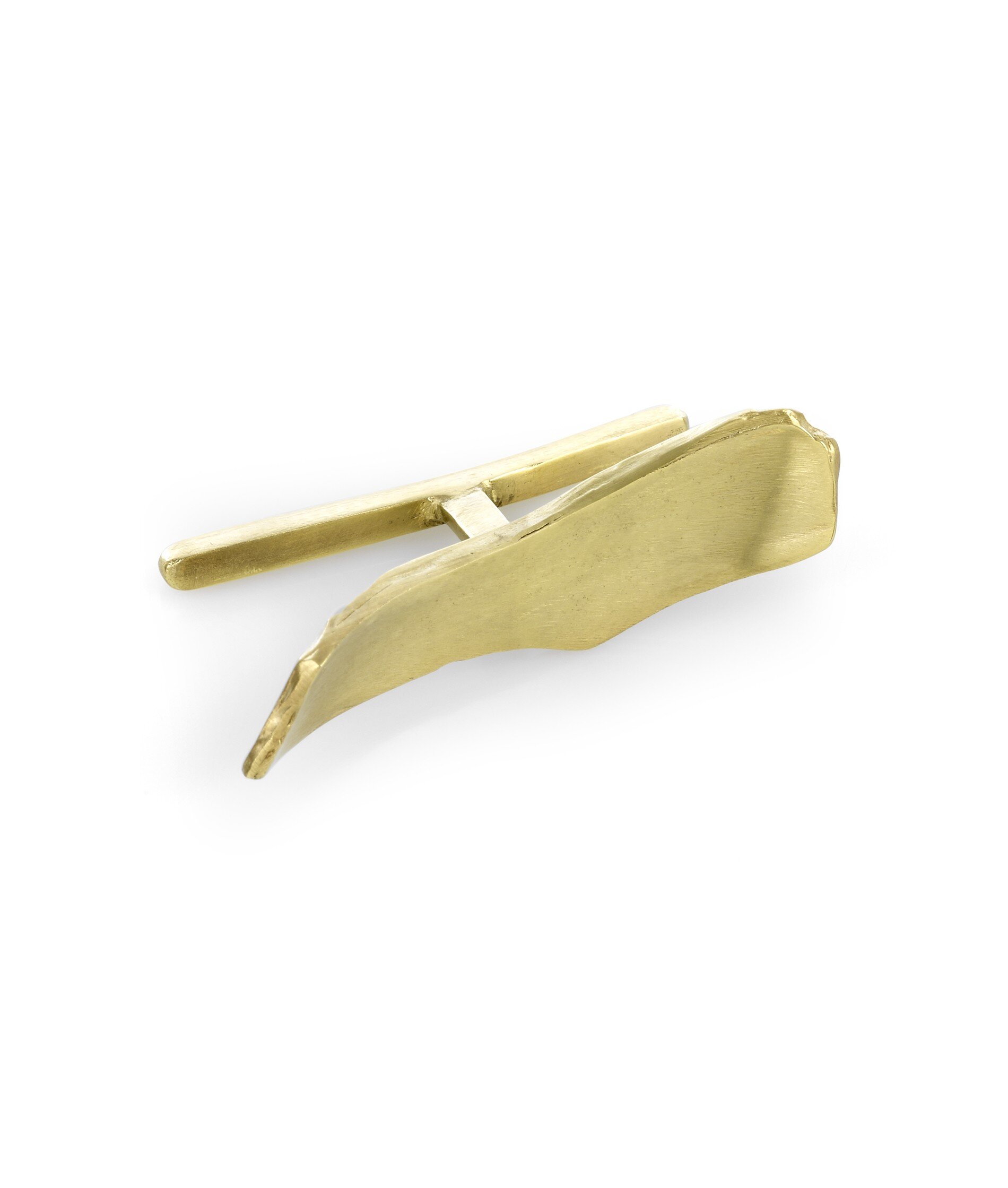 Inbetween ring in green gold plated recycled bronze from GINA MELOSI's //brokenPROMISES// collection