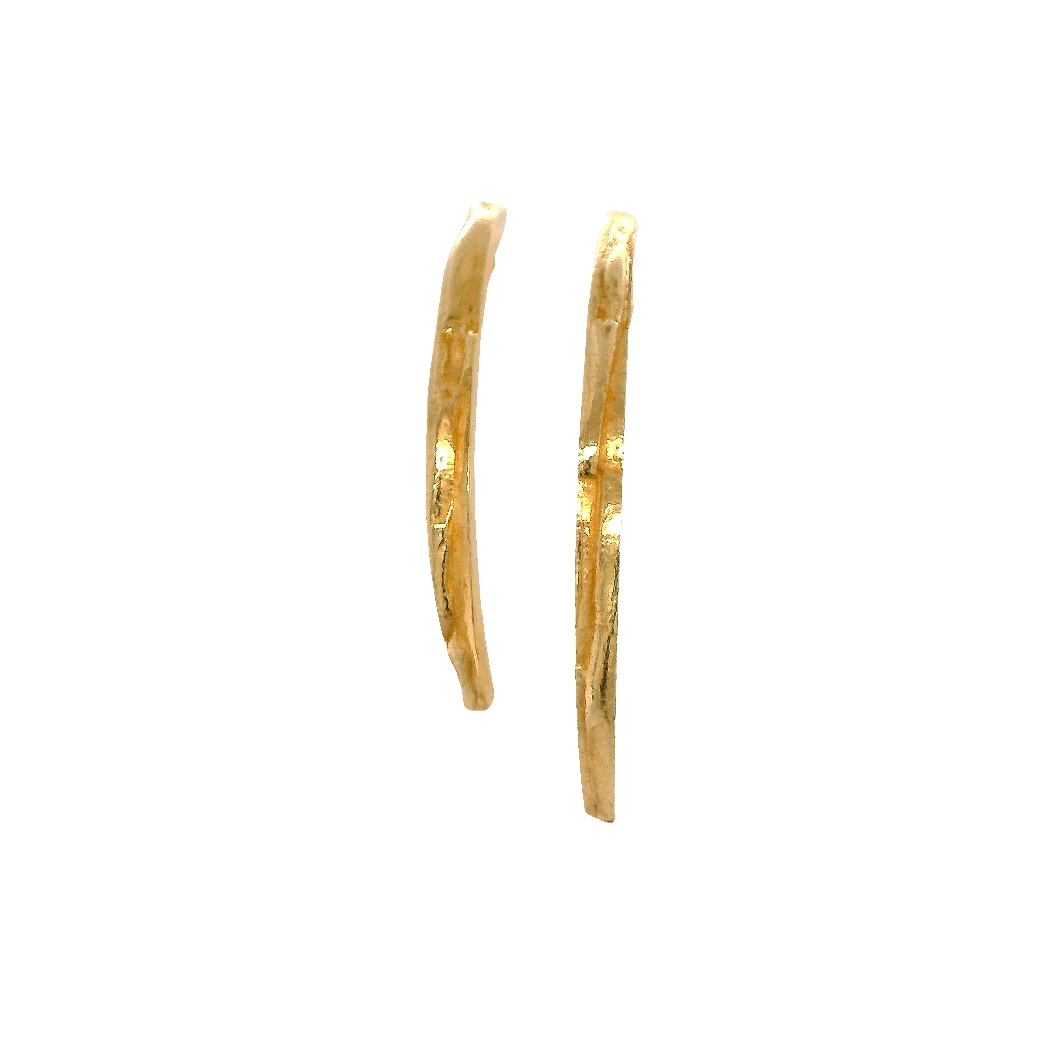 //CRACKED// Long Studs in gold