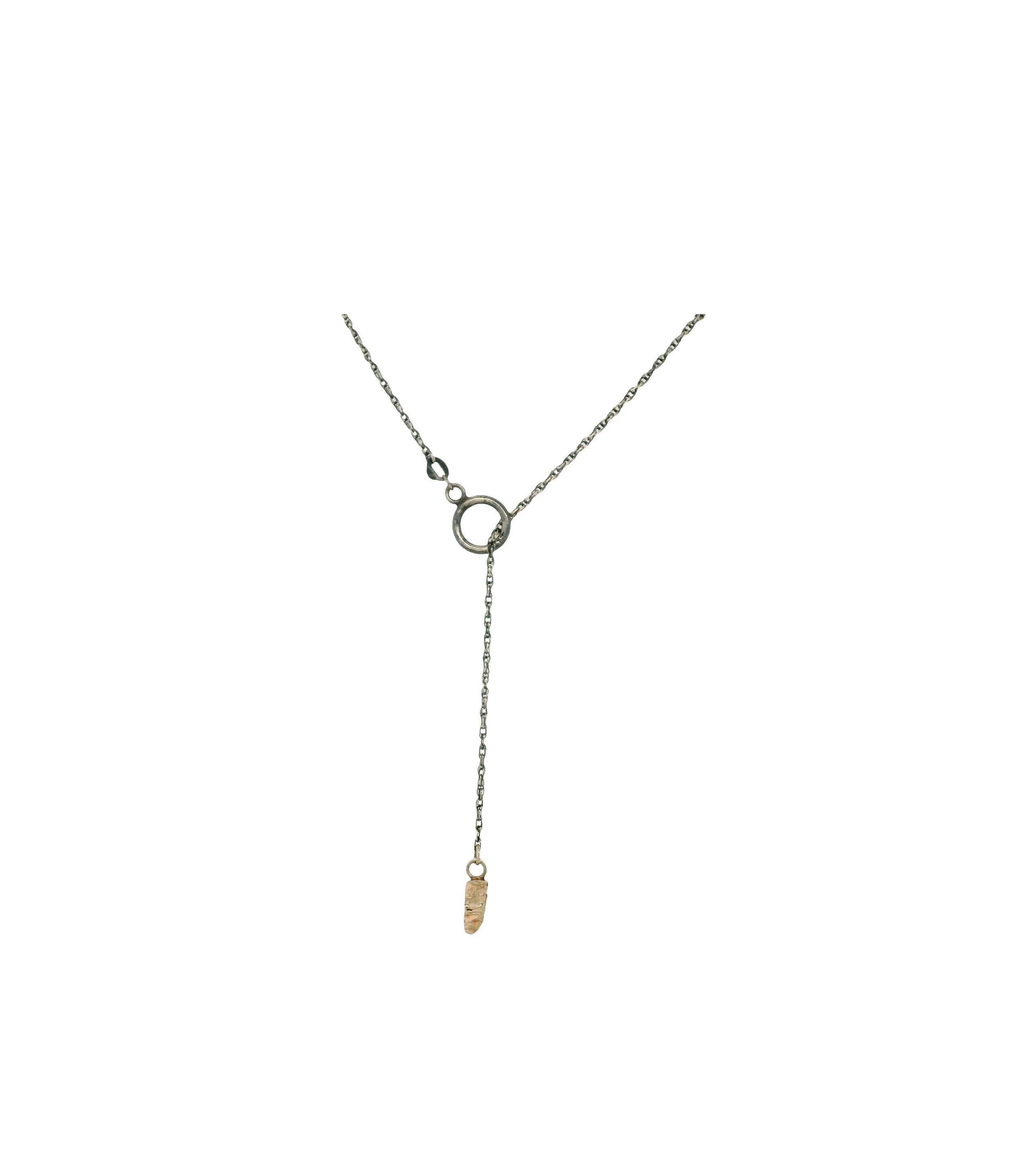 'Galena' Lariat Pendant