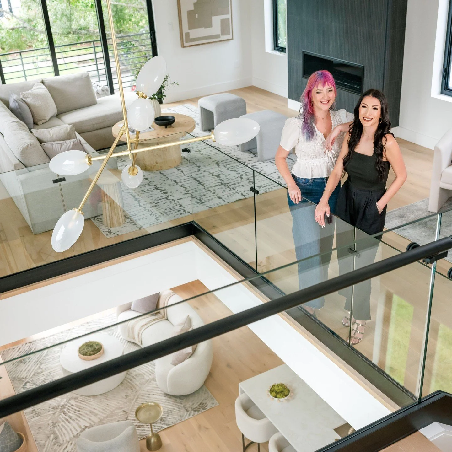 Building a business with one of your best friends, high recommend. Go follow our fun over at @homestaginggals