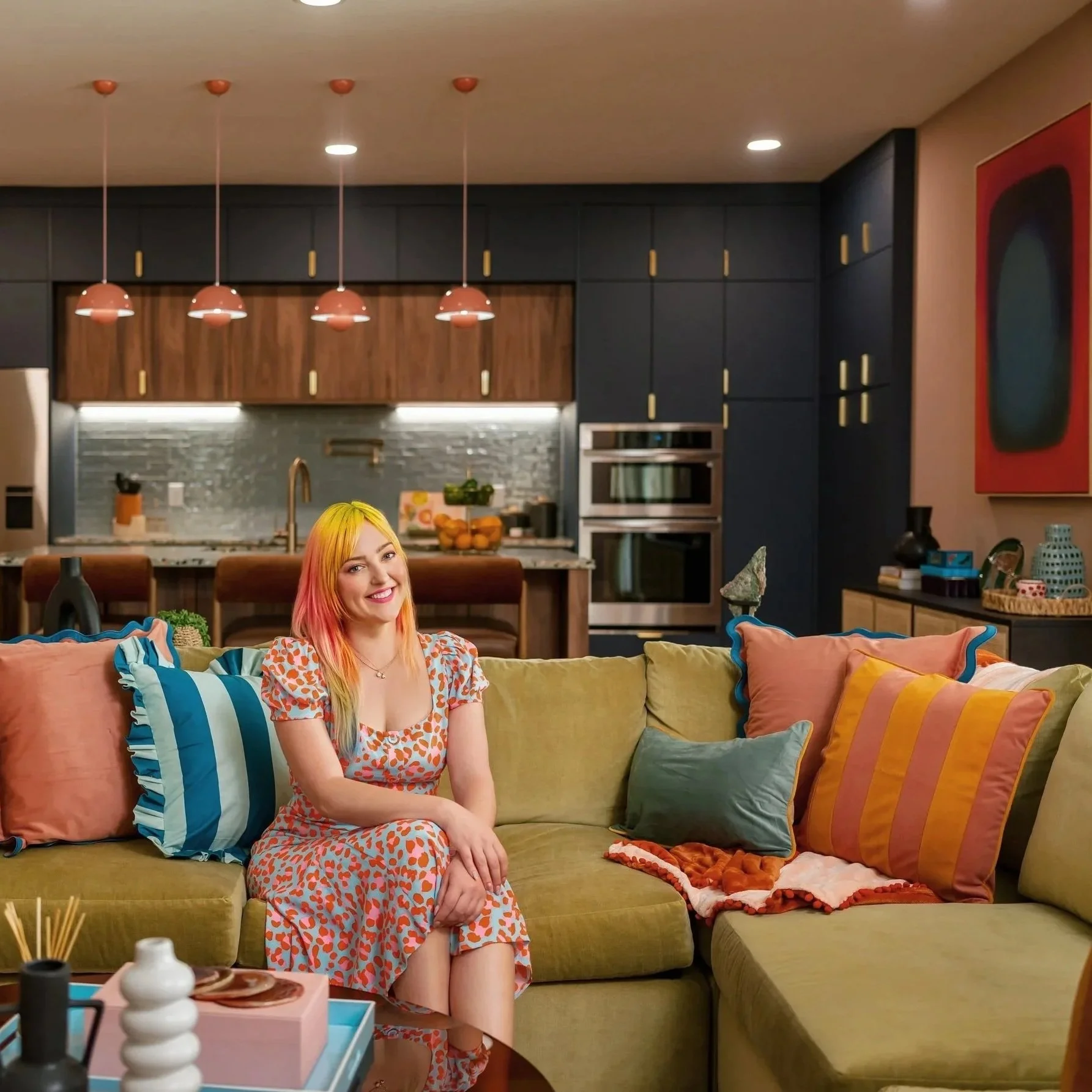 Vibrant Mid-Century Modern Heights Home