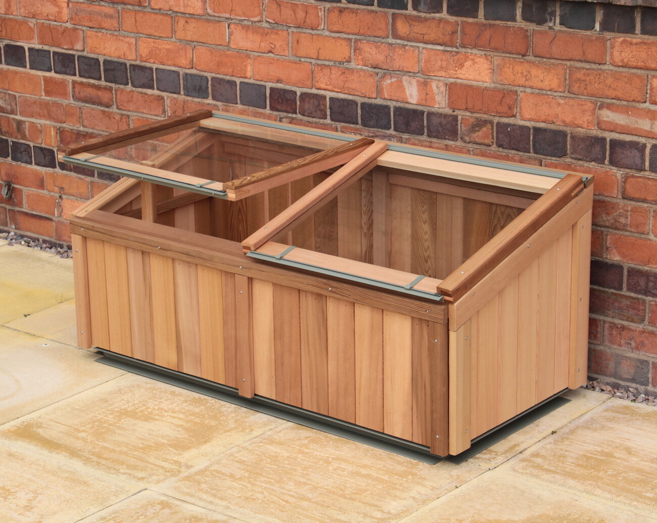 Cold frame with boarding kit