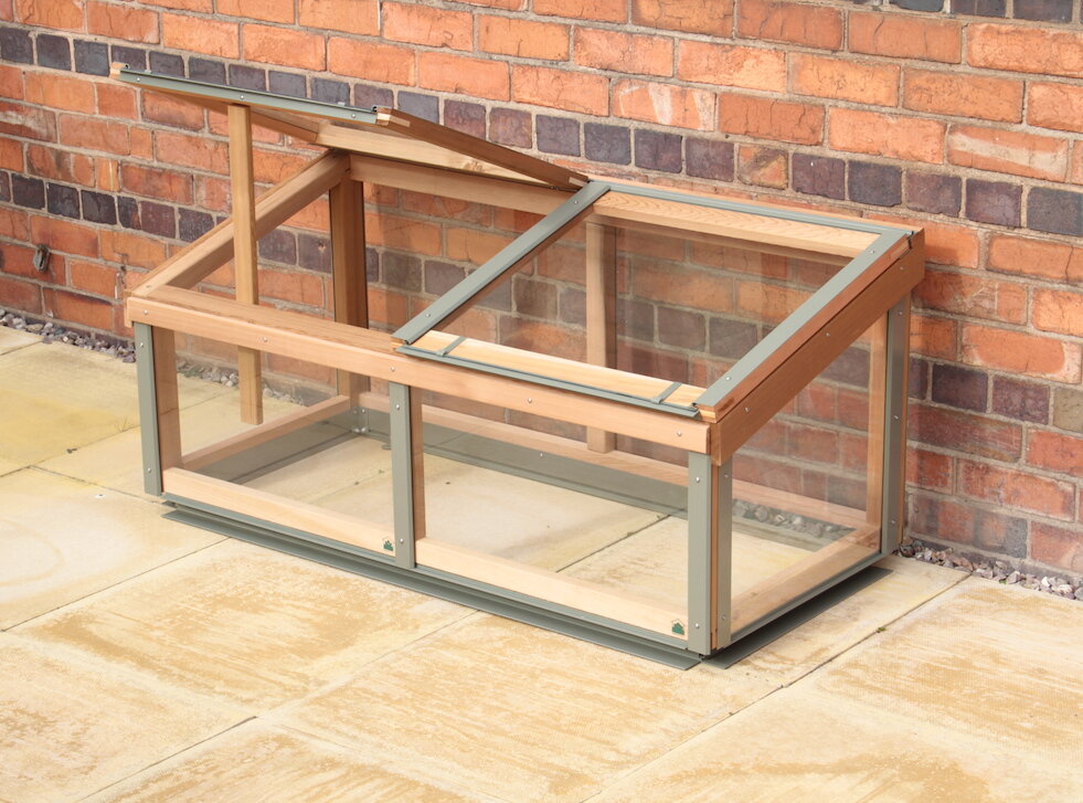 Cold frame with bar capping upgrade