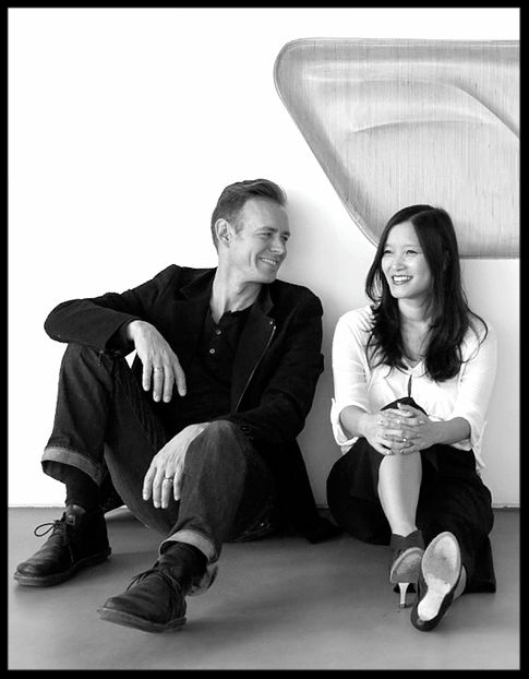 Architects and designers, Dwayne Oyler and Jenny Wu.