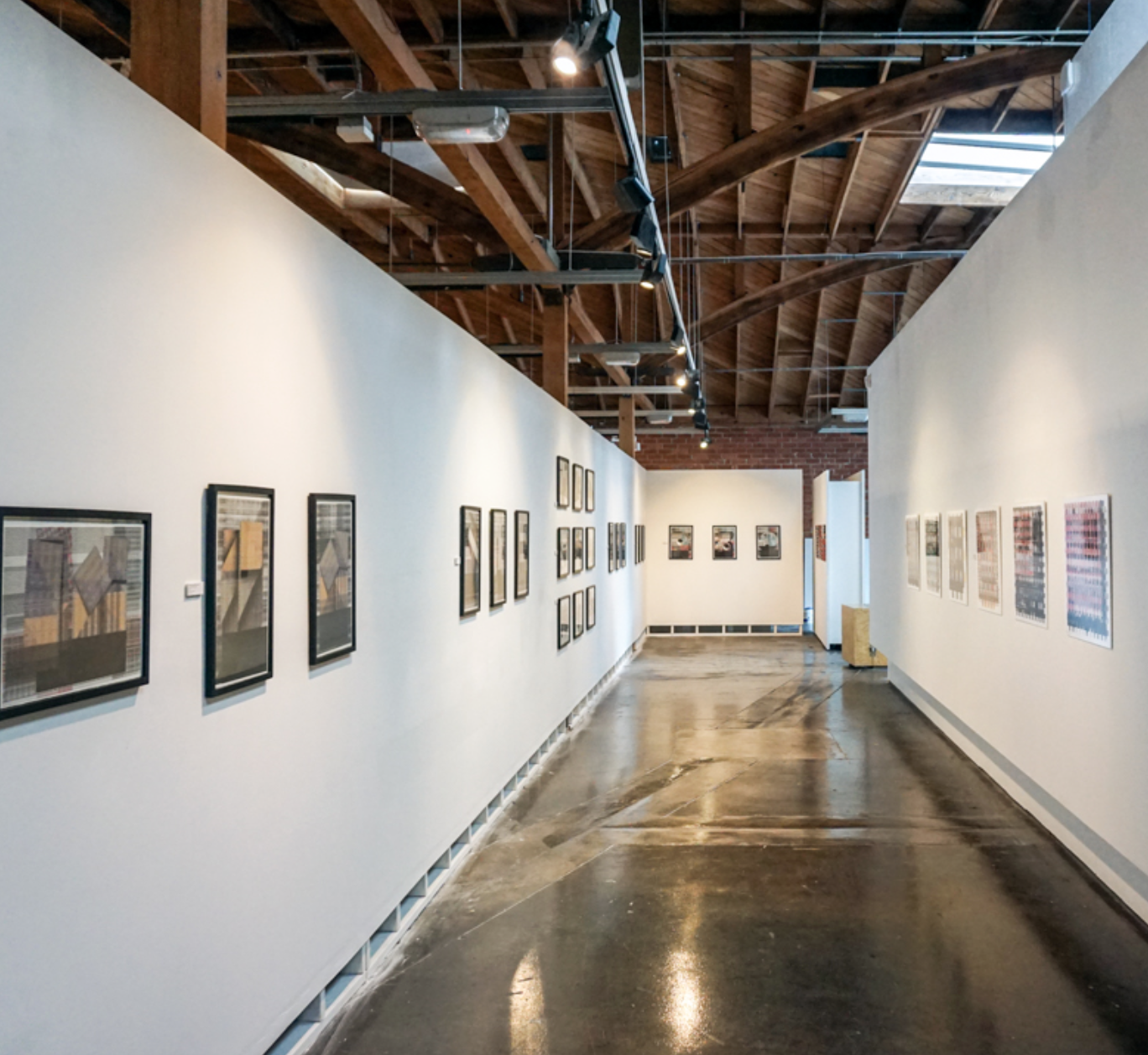Installation view, A Line of Inquiry , courtesy Atelier Manferdini.