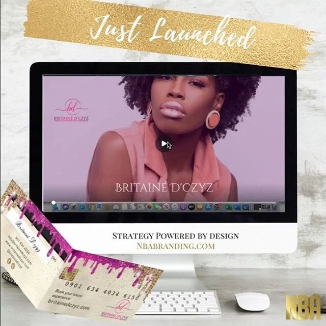 It’s a Rebrand‼️ Well... not really! @britainedczyz  has niched down and honed in on her specialty—hair and make up! 1st phone is her new look #SWIPE for the before pics! •
•
We also gave Britainé the strategy to increase brand awareness for her bran