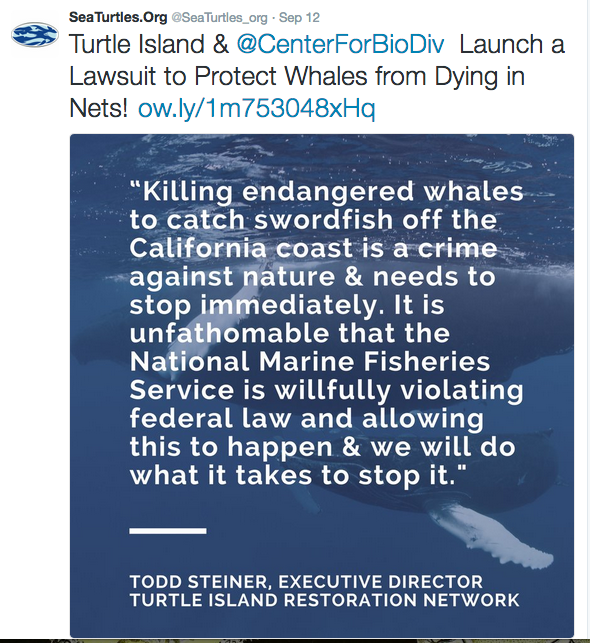 Twitter. Pull quote & PR announcement of lawsuit.
