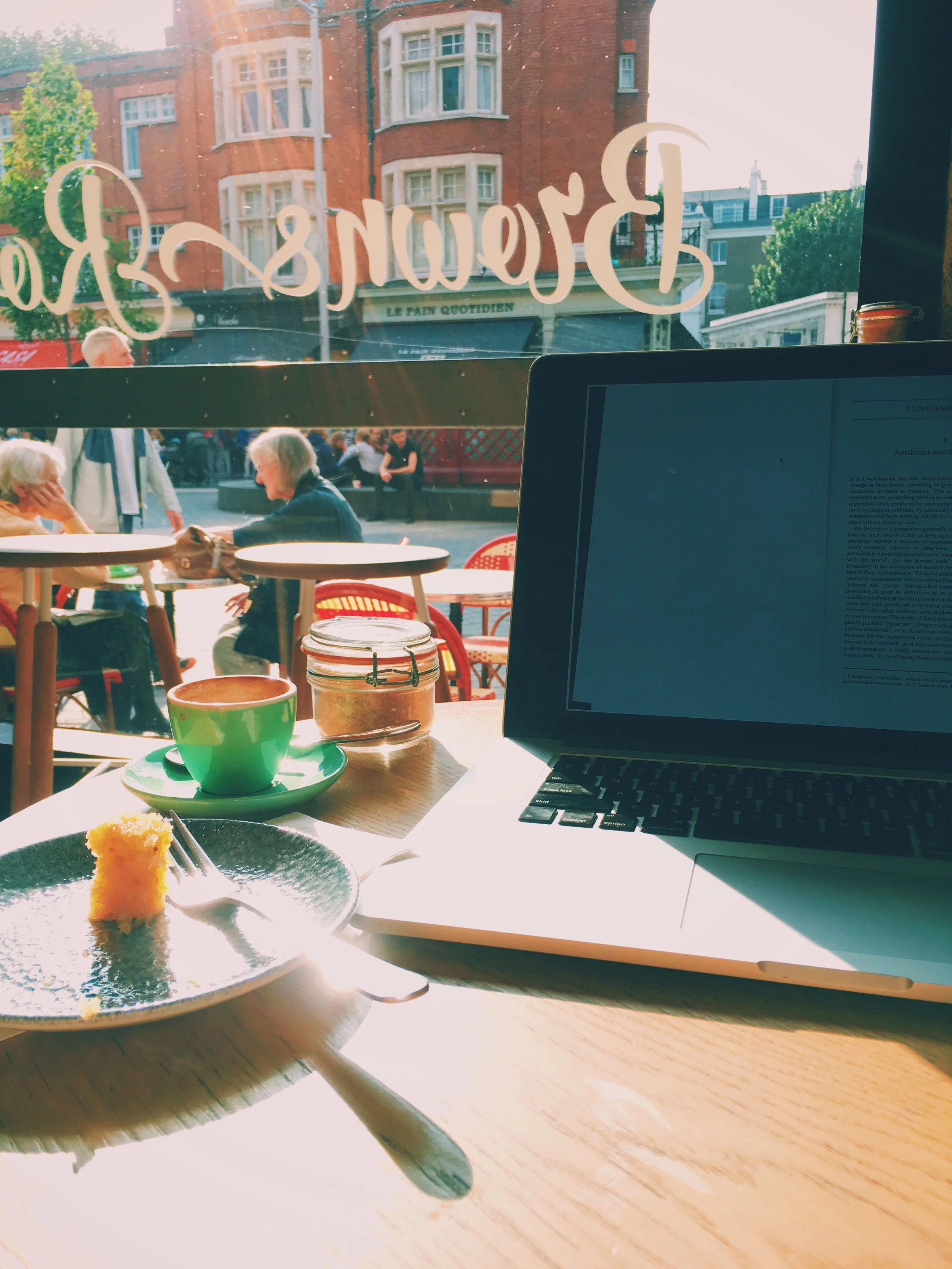 Very important: I managed to find good coffee, both near to College and near to my apartment