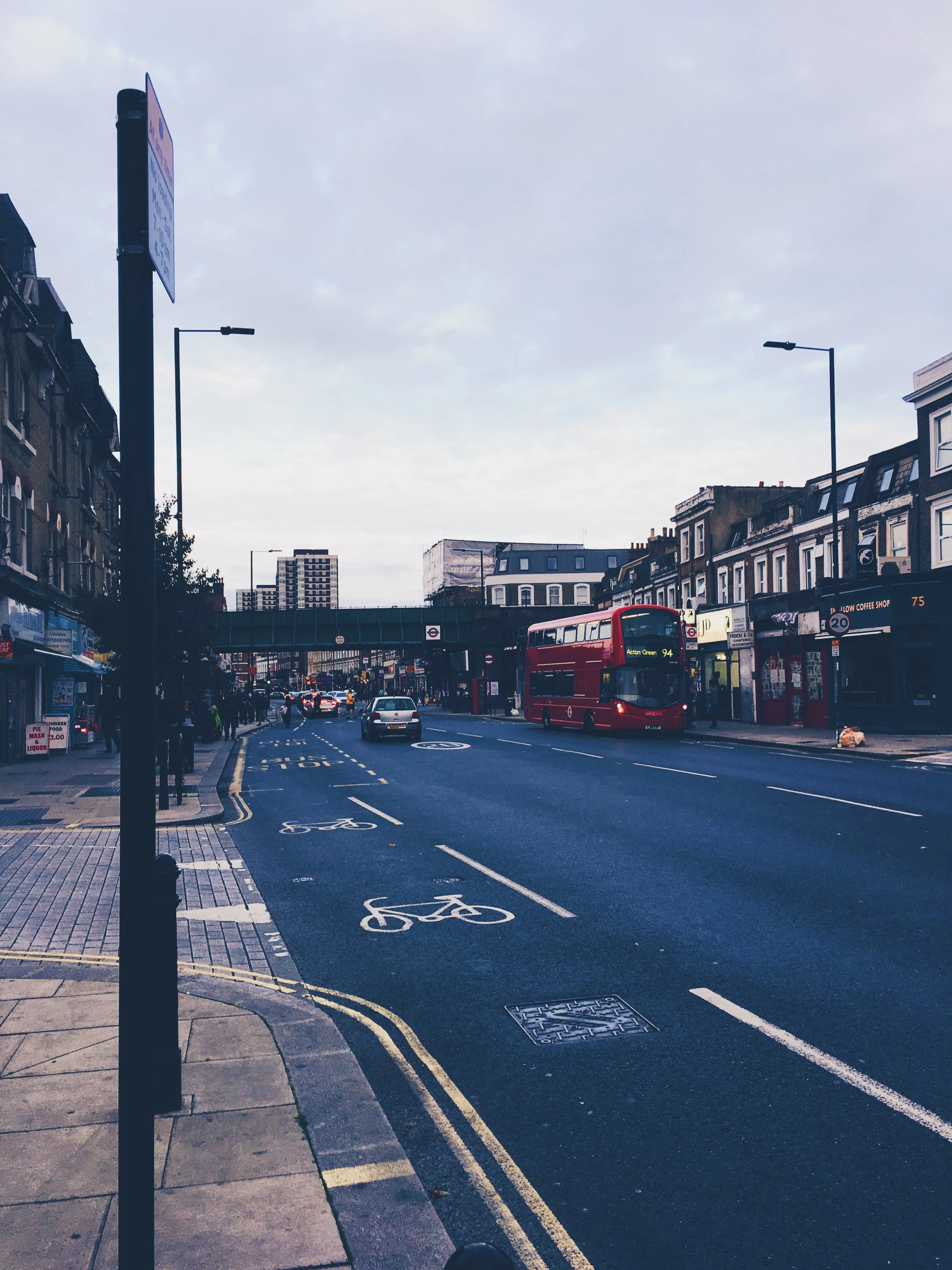 I'm living in Shepherd's Bush, an area everyone says is filled with loads of Australians