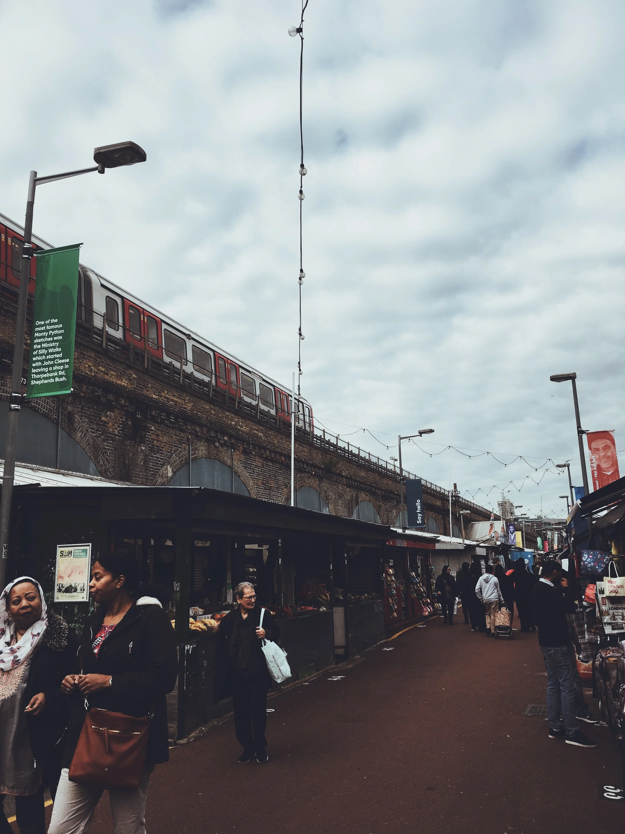 There's a fantastic market just up the road, with great food, loads of exotic fruit and veg, plus a heap of spice stores