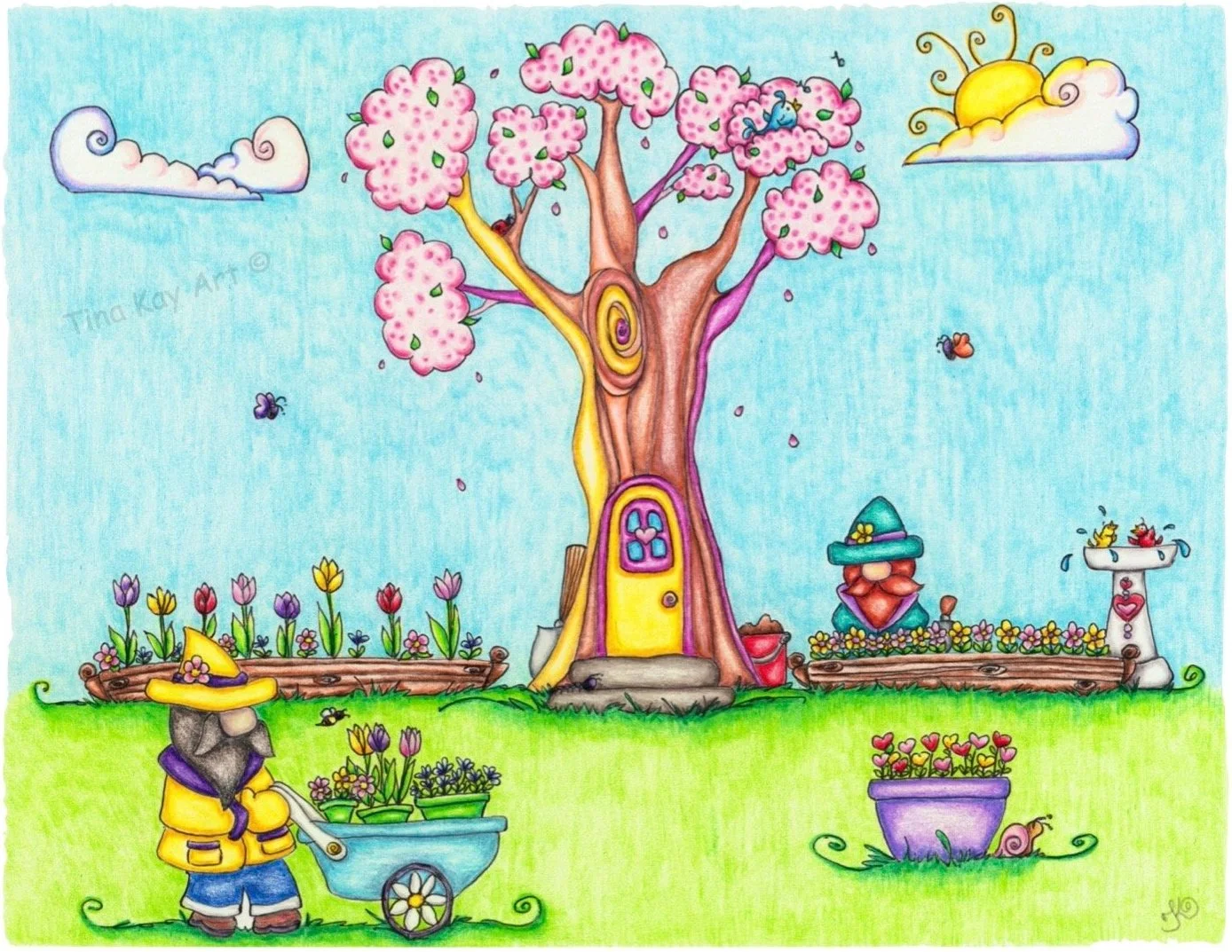 May Flower Gnomes