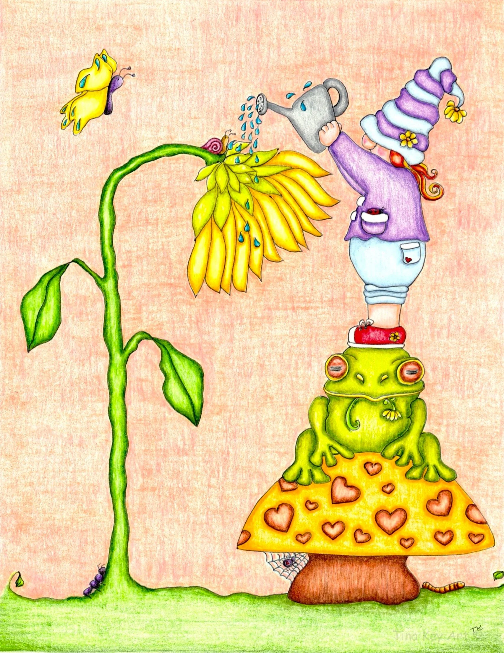 Tayter Gnome and Tudlee Toad