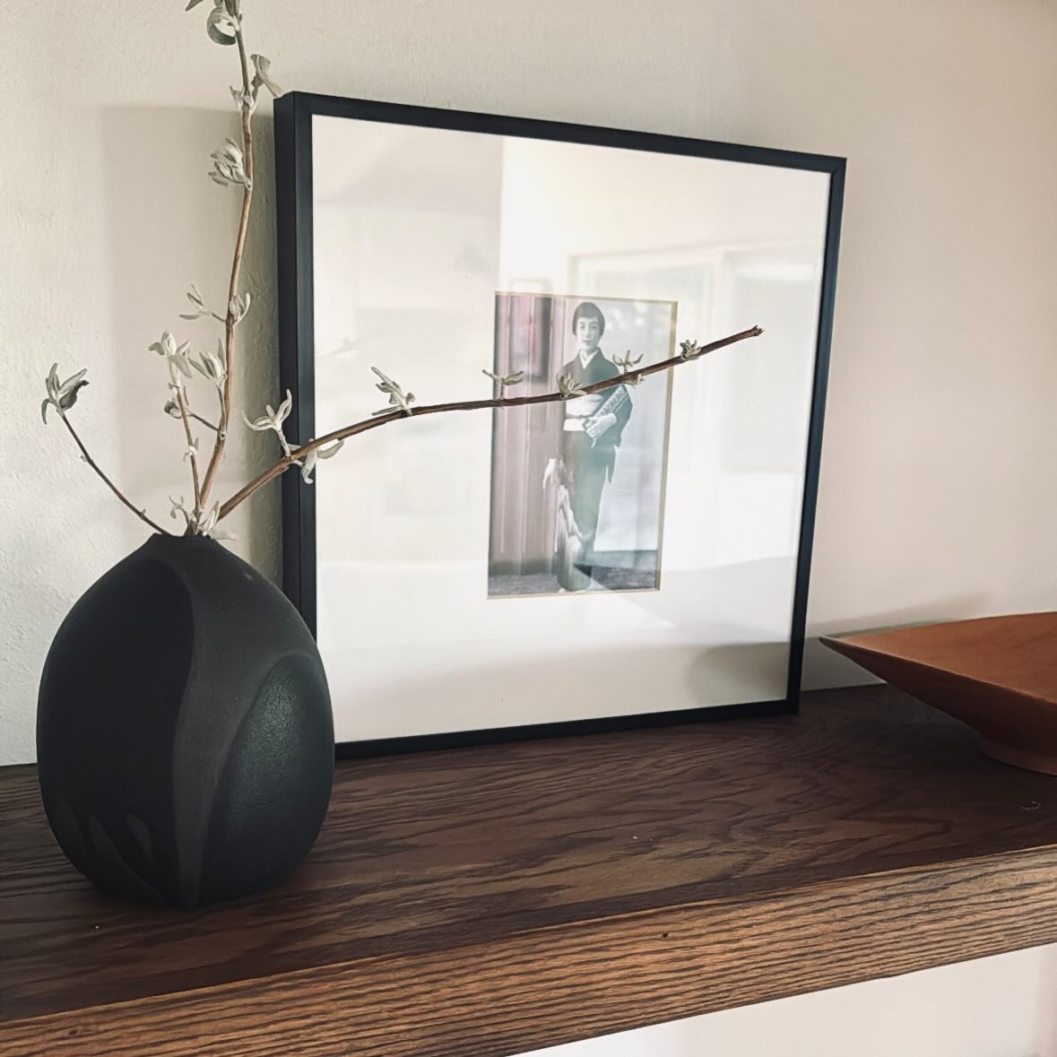 Onyx bud vases // shelves