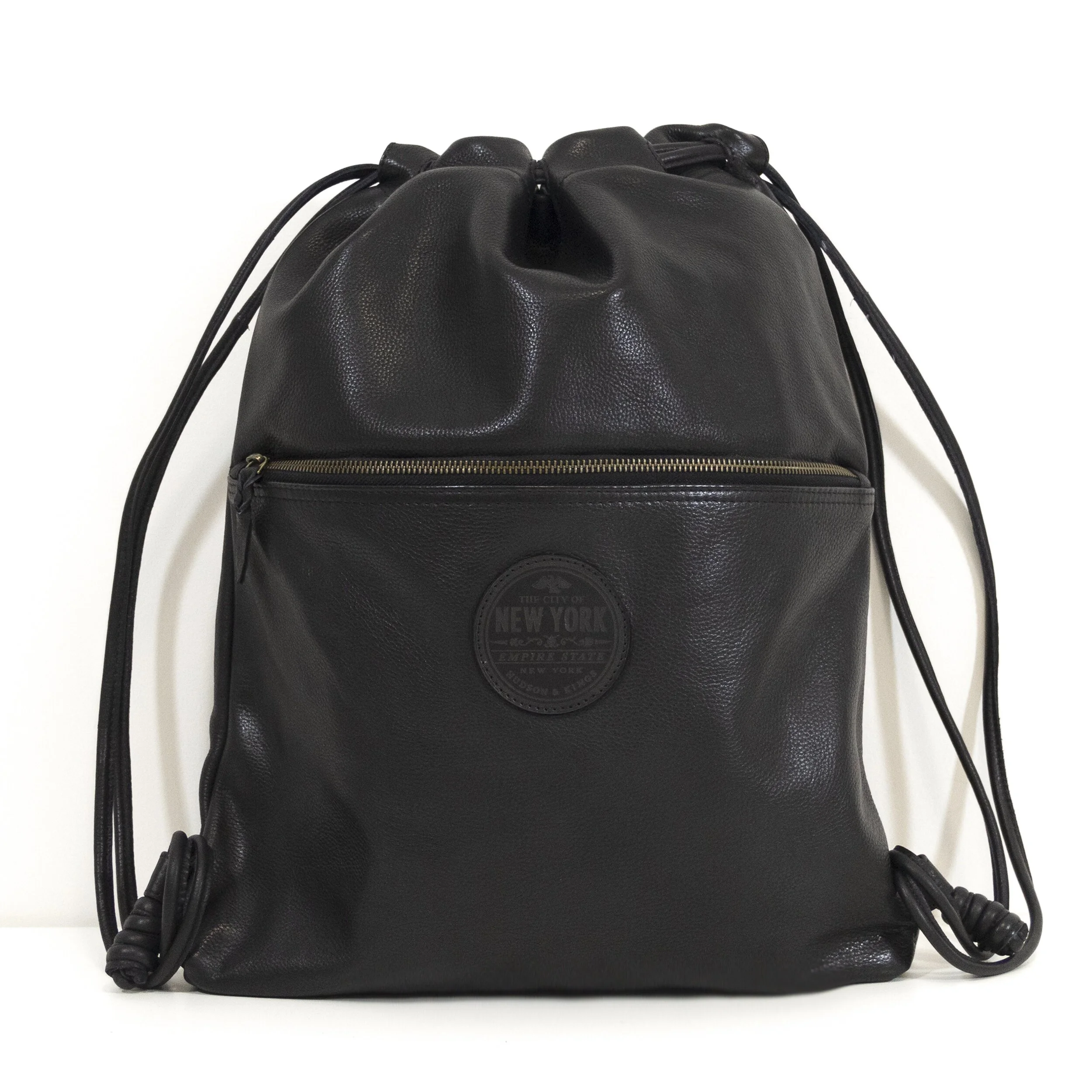 NOFFICIALNOFFICE★韓国★FAKE LEATHER DRAWSTRING BAG 追跡あり Designer fashion, Seoul-fully created | W Concept