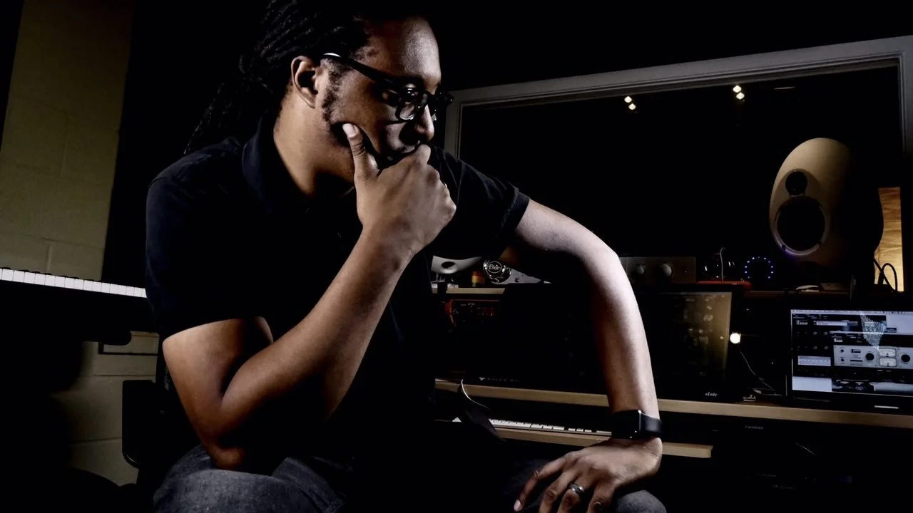 Pondering in Studio 325, which no longer exists. The ToneCrafters Studio is coming soon! Photo Cred: Carlos Willis https://www.tonecrafters.com/photovideo/