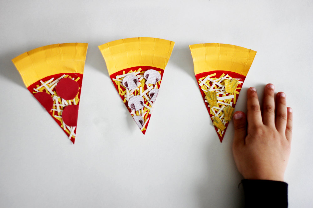 Paper Plate Pizza Garland — All Kids Are Gifted