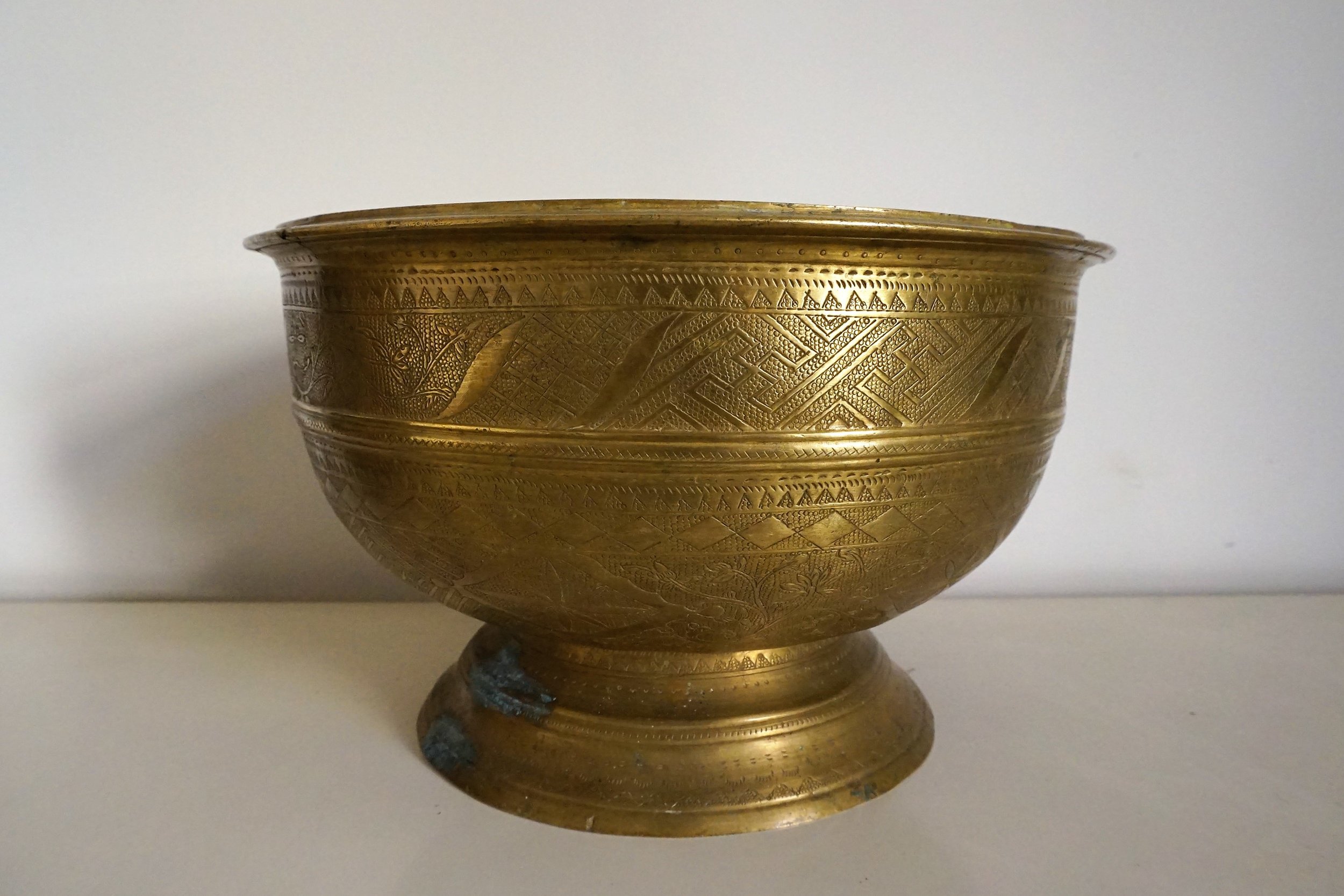 Cuenco de bronce antiguo | Indonesia