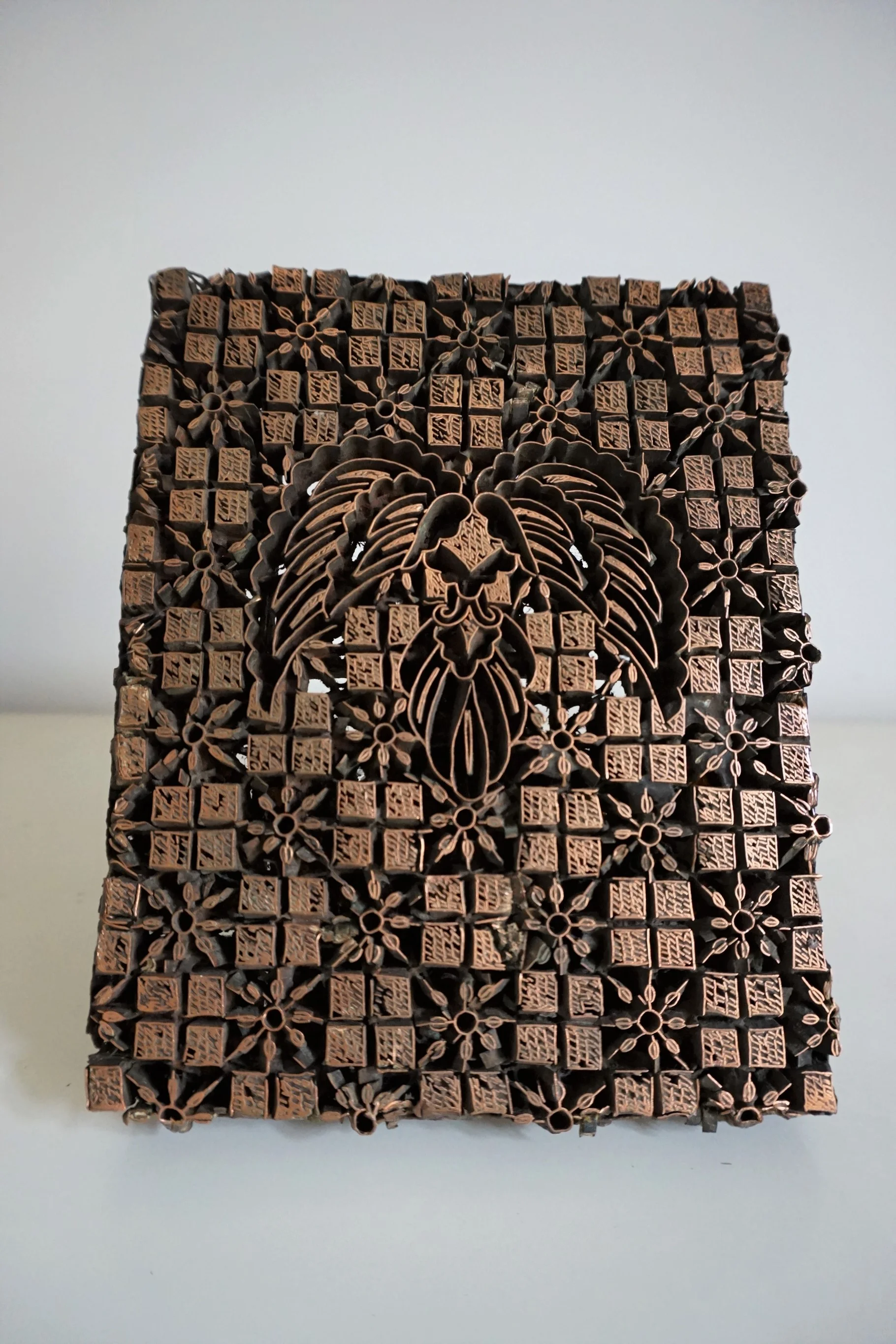 Sello de cobre para batik | Isla de Java