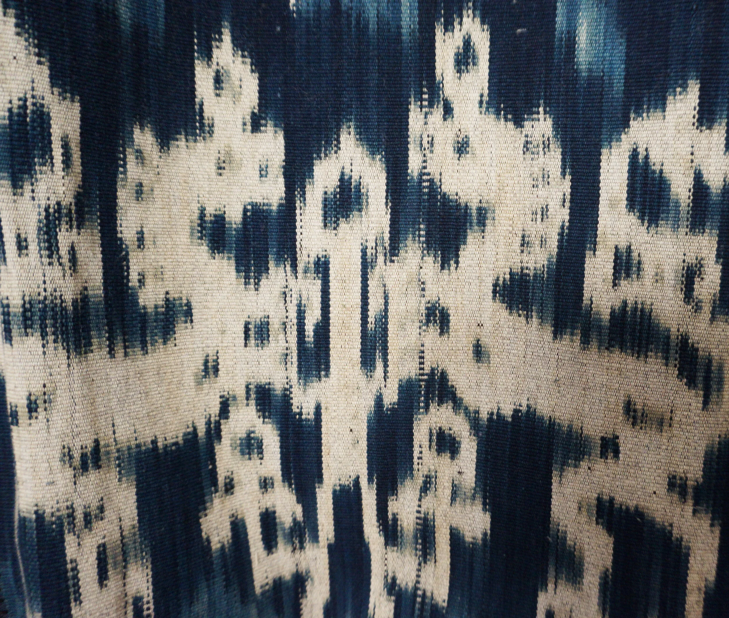 Ikat tradicional. Hinggi azul | Isla de Sumba