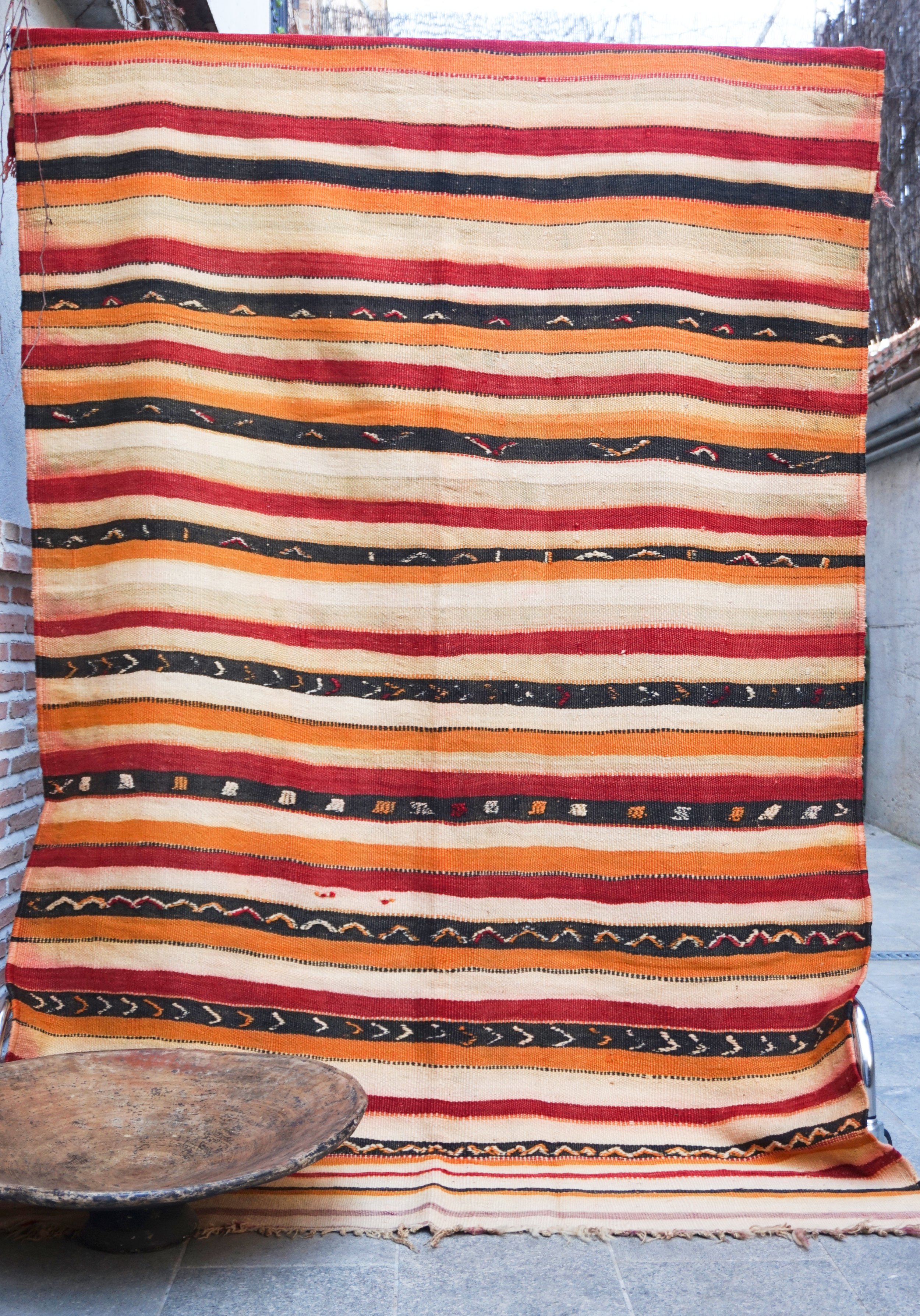 Kilim vintage bereber . Marruecos